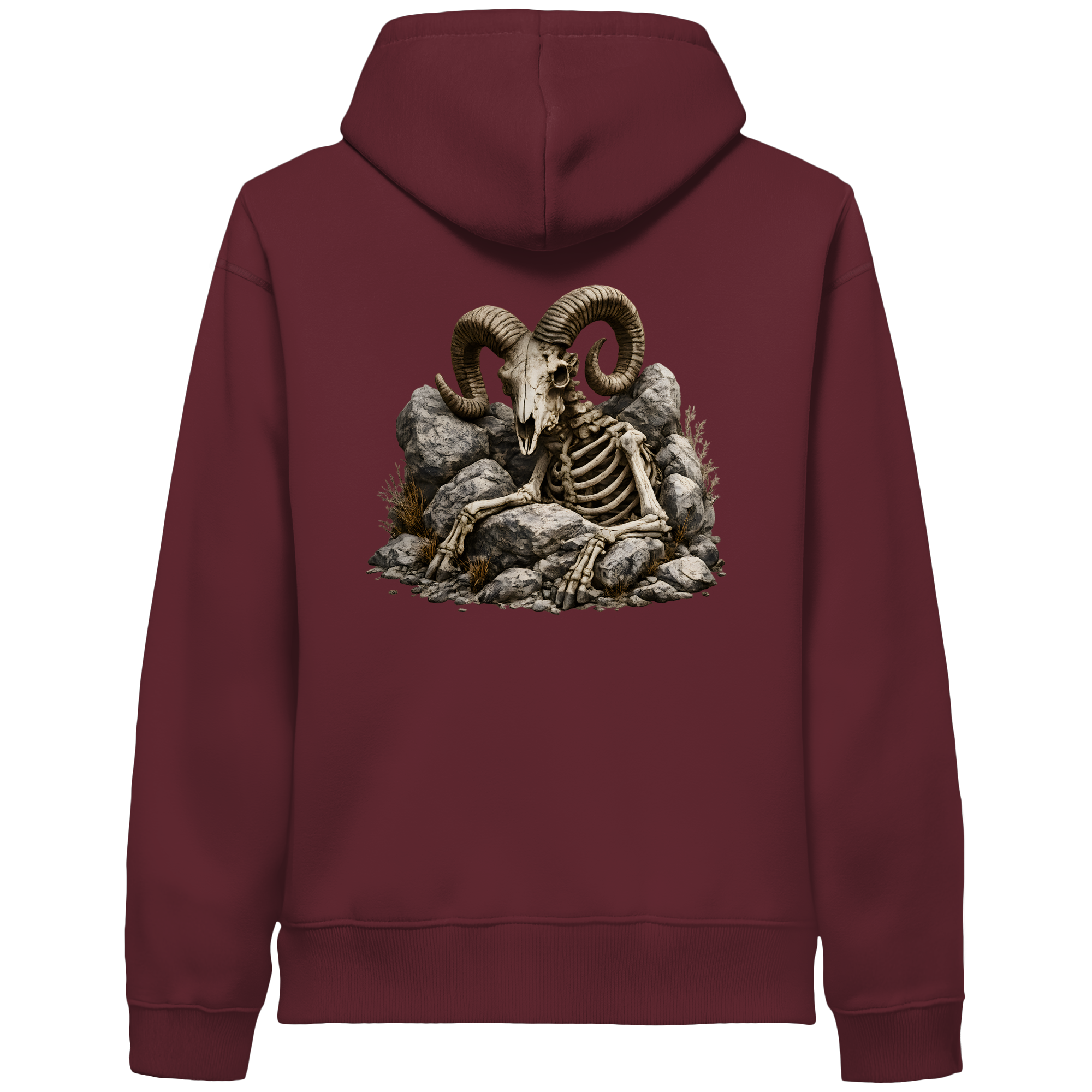 Tiefenblick Skelett Fun - Organic Side Pocket Hoodie
