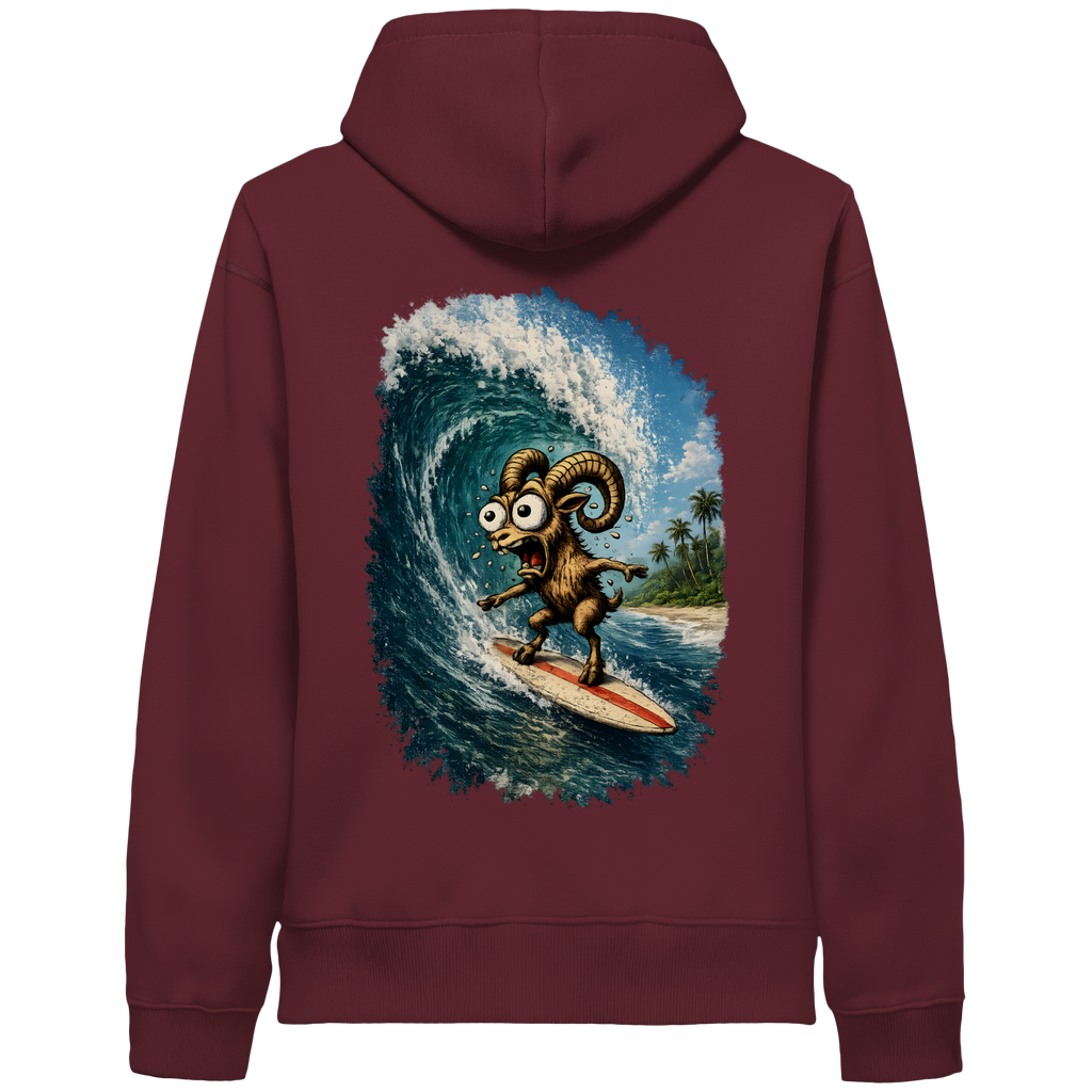 Tiefenblick Urlaub Fun  - Organic Side Pocket Hoodie