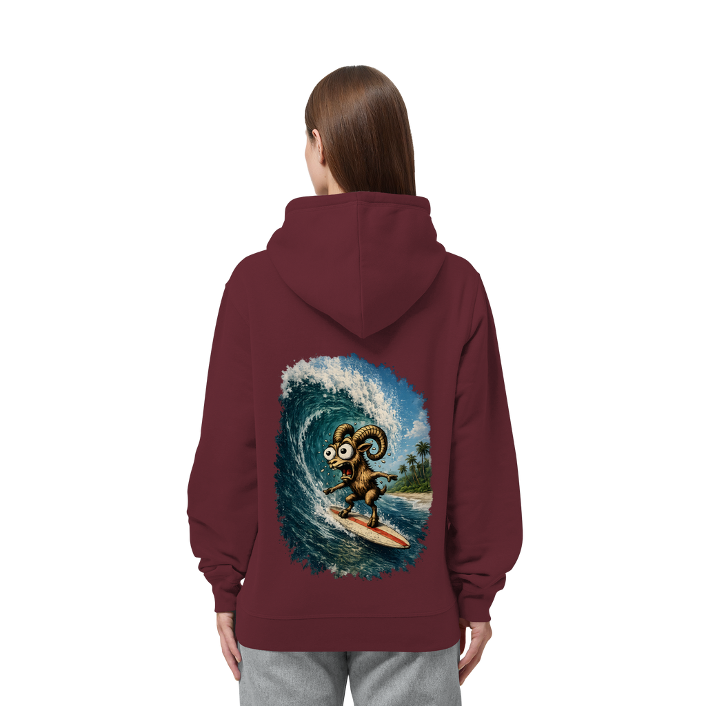 Tiefenblick Urlaub Fun  - Organic Side Pocket Hoodie