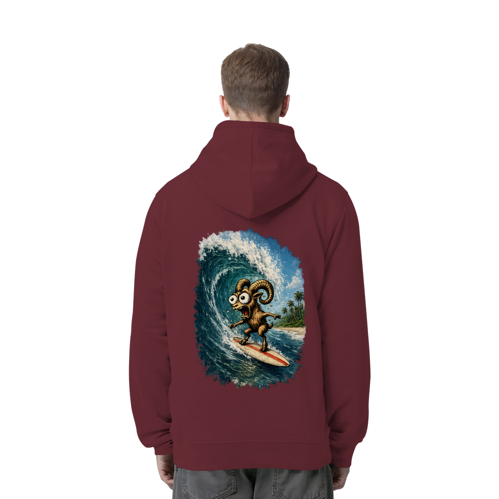 Tiefenblick Urlaub Fun  - Organic Side Pocket Hoodie