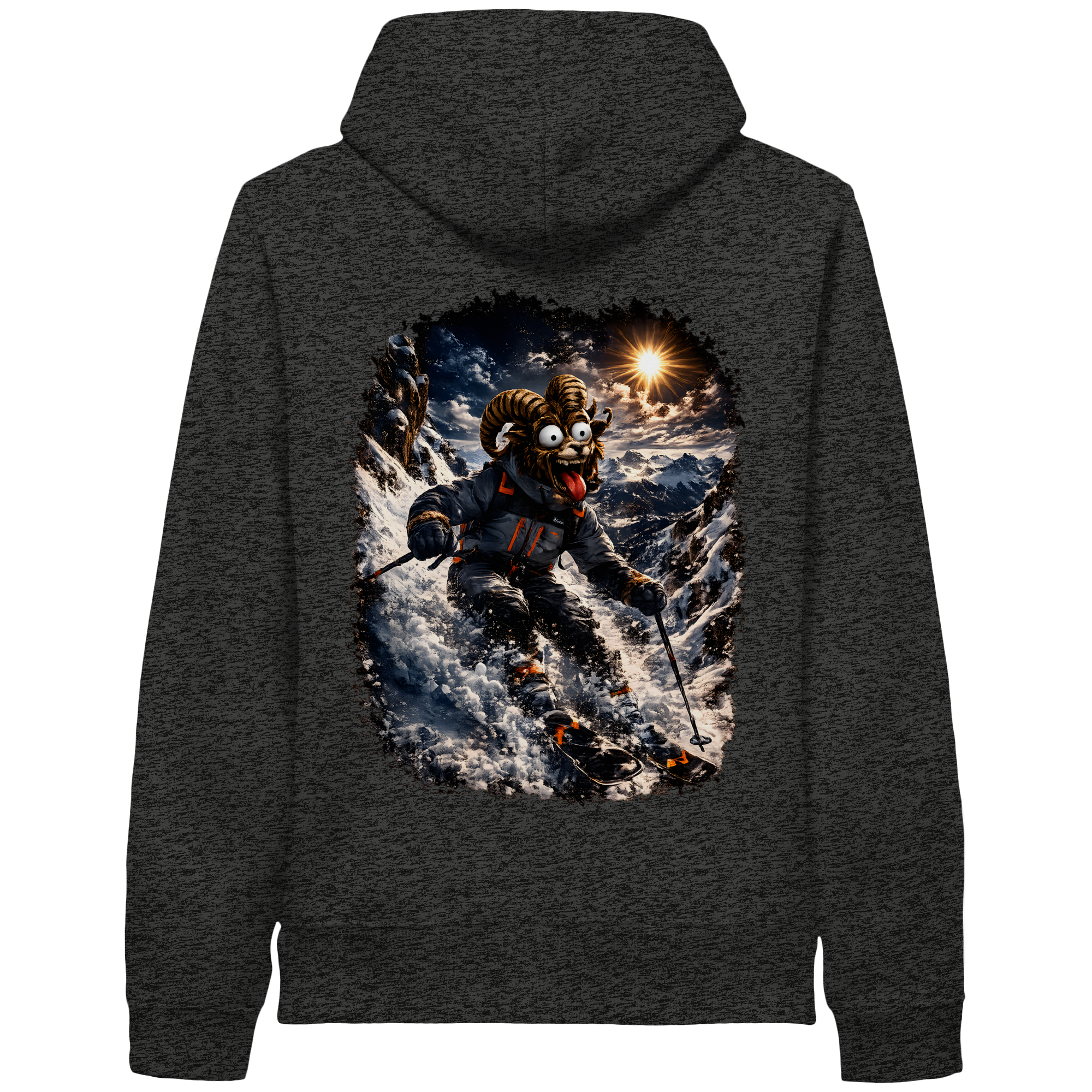 Tiefenblick Ski - Organic Side Pocket Hoodie