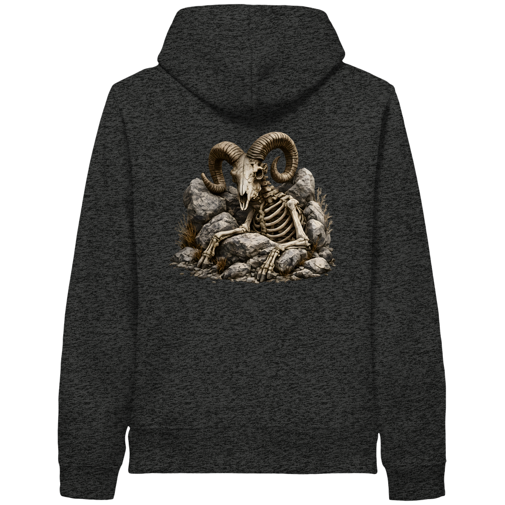 Tiefenblick Skelett Fun - Organic Side Pocket Hoodie
