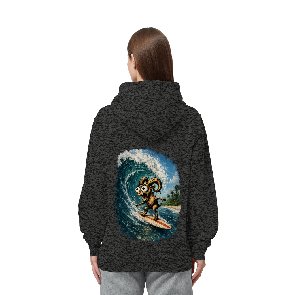 Tiefenblick Urlaub Fun  - Organic Side Pocket Hoodie