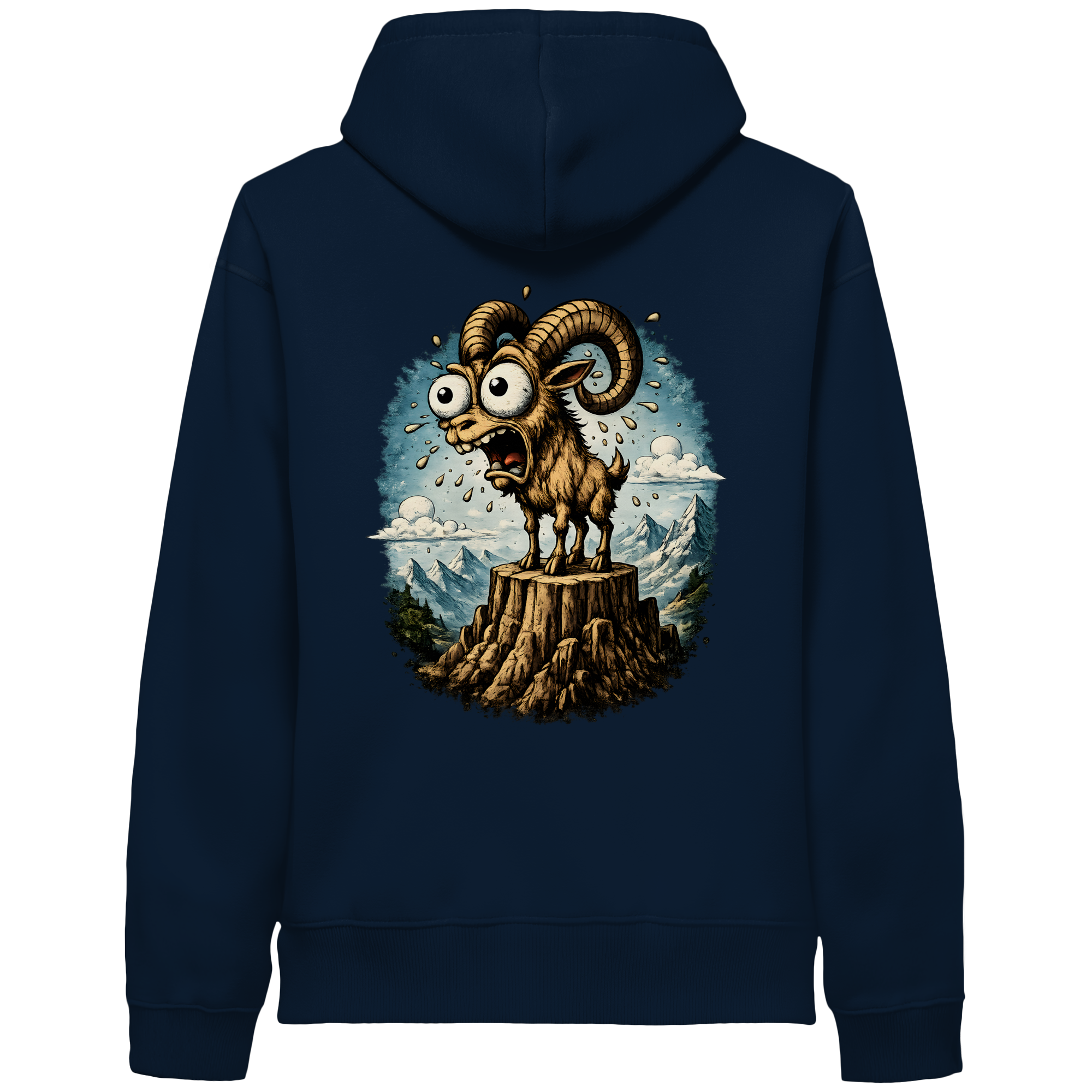 Tiefenblick Tiefe Fun - Organic Side Pocket Hoodie