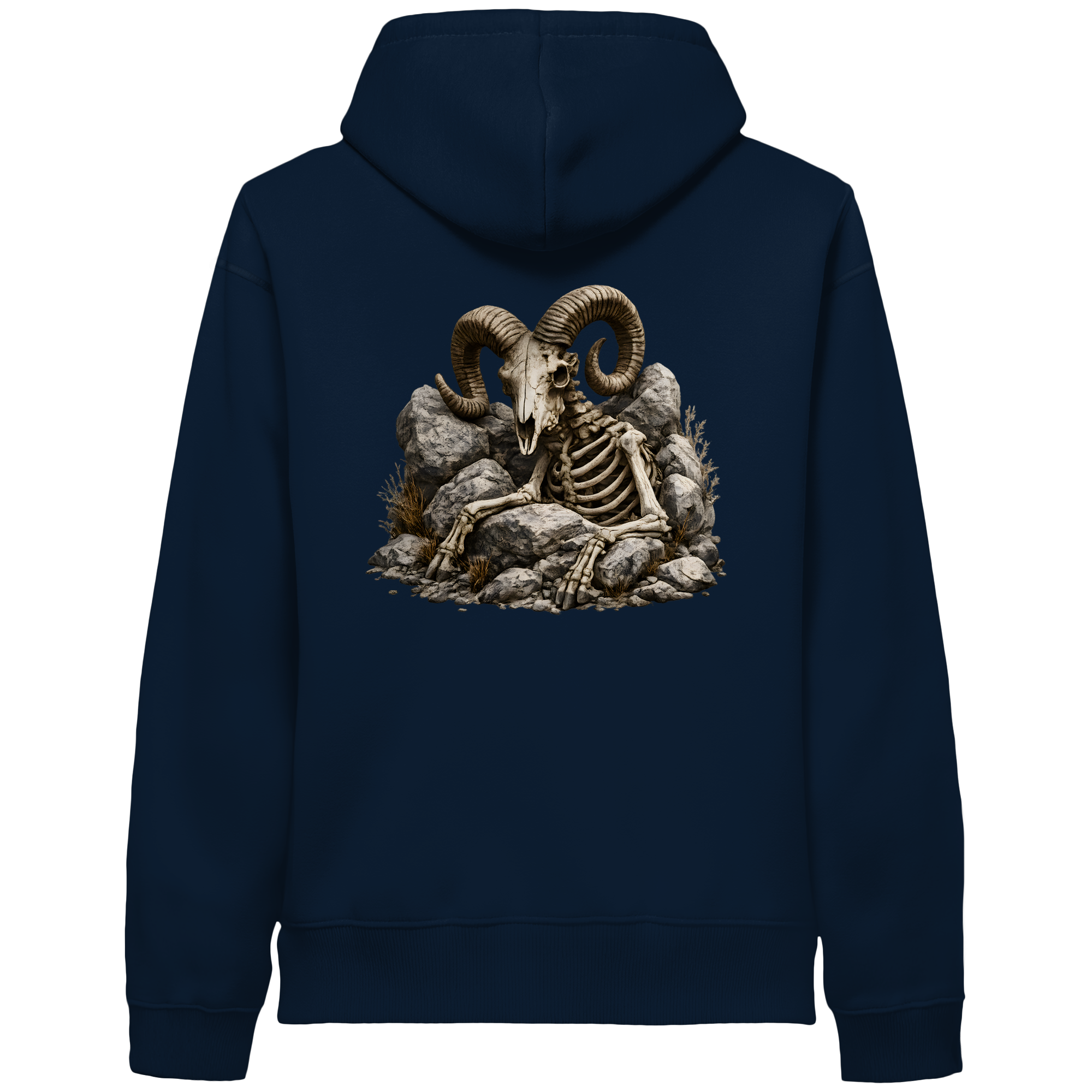 Tiefenblick Skelett Fun - Organic Side Pocket Hoodie
