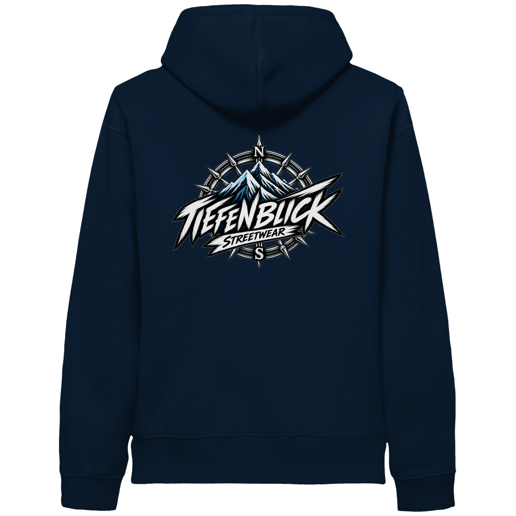 Tiefenblick True North Edition - Organic Side Pocket Hoodie