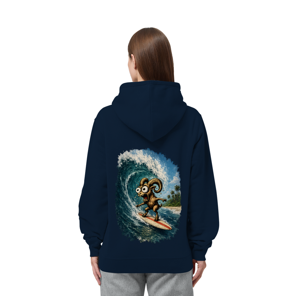 Tiefenblick Urlaub Fun  - Organic Side Pocket Hoodie