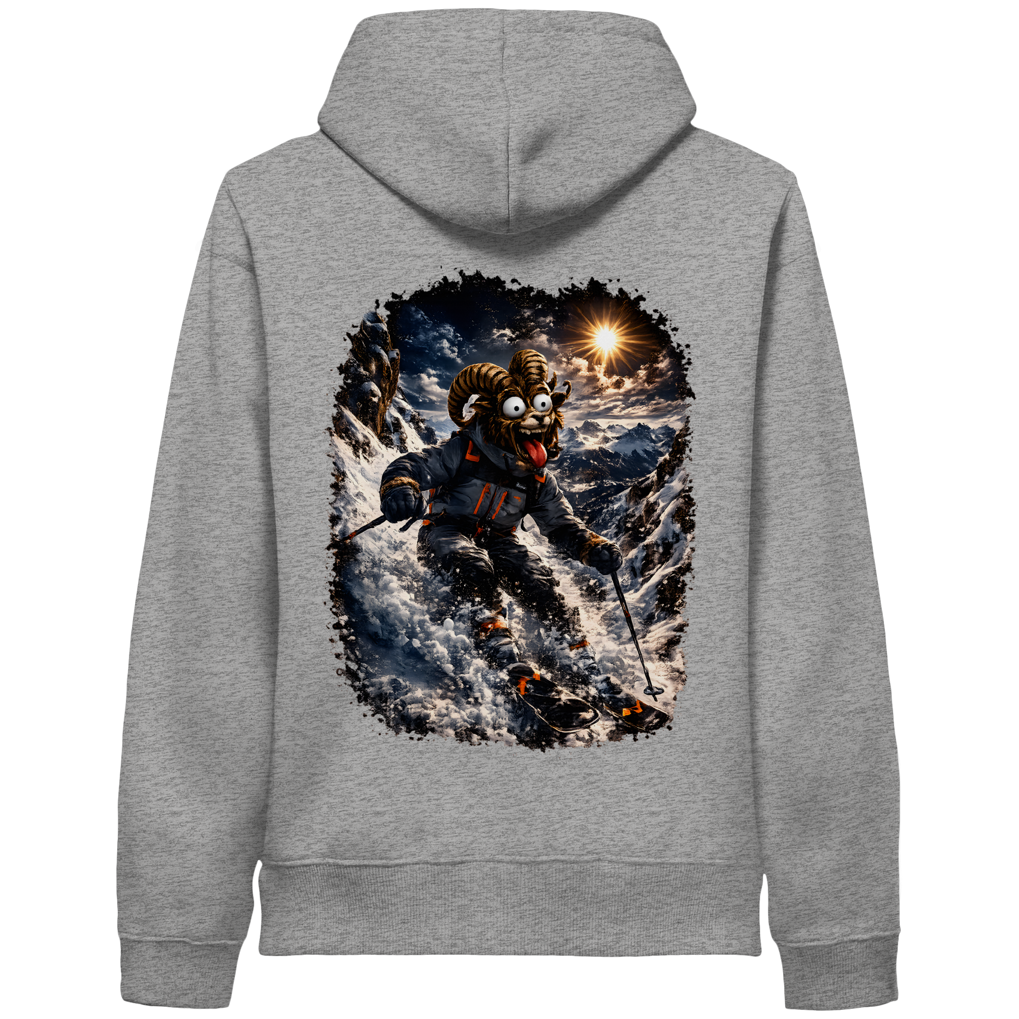 Tiefenblick Ski - Organic Side Pocket Hoodie