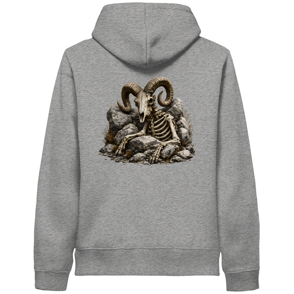 Tiefenblick Skelett Fun - Organic Side Pocket Hoodie