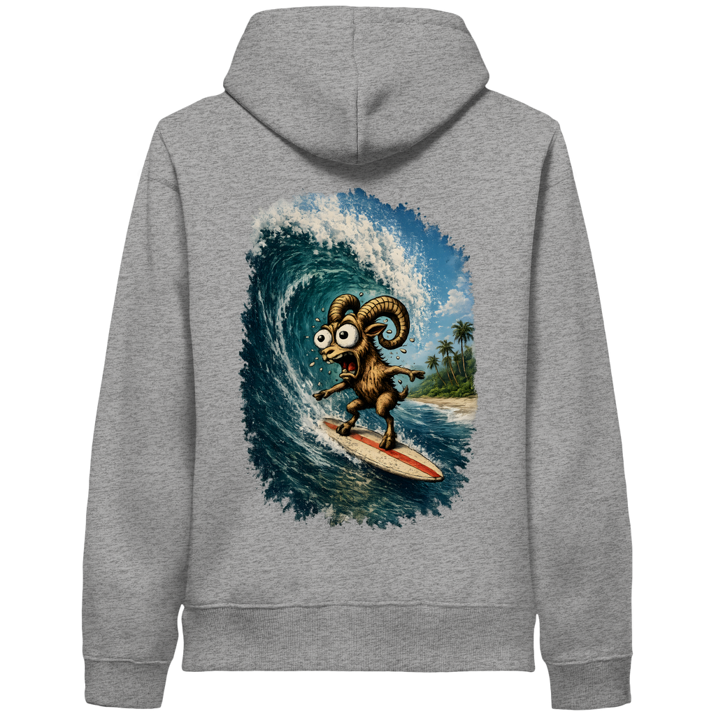 Tiefenblick Urlaub Fun  - Organic Side Pocket Hoodie