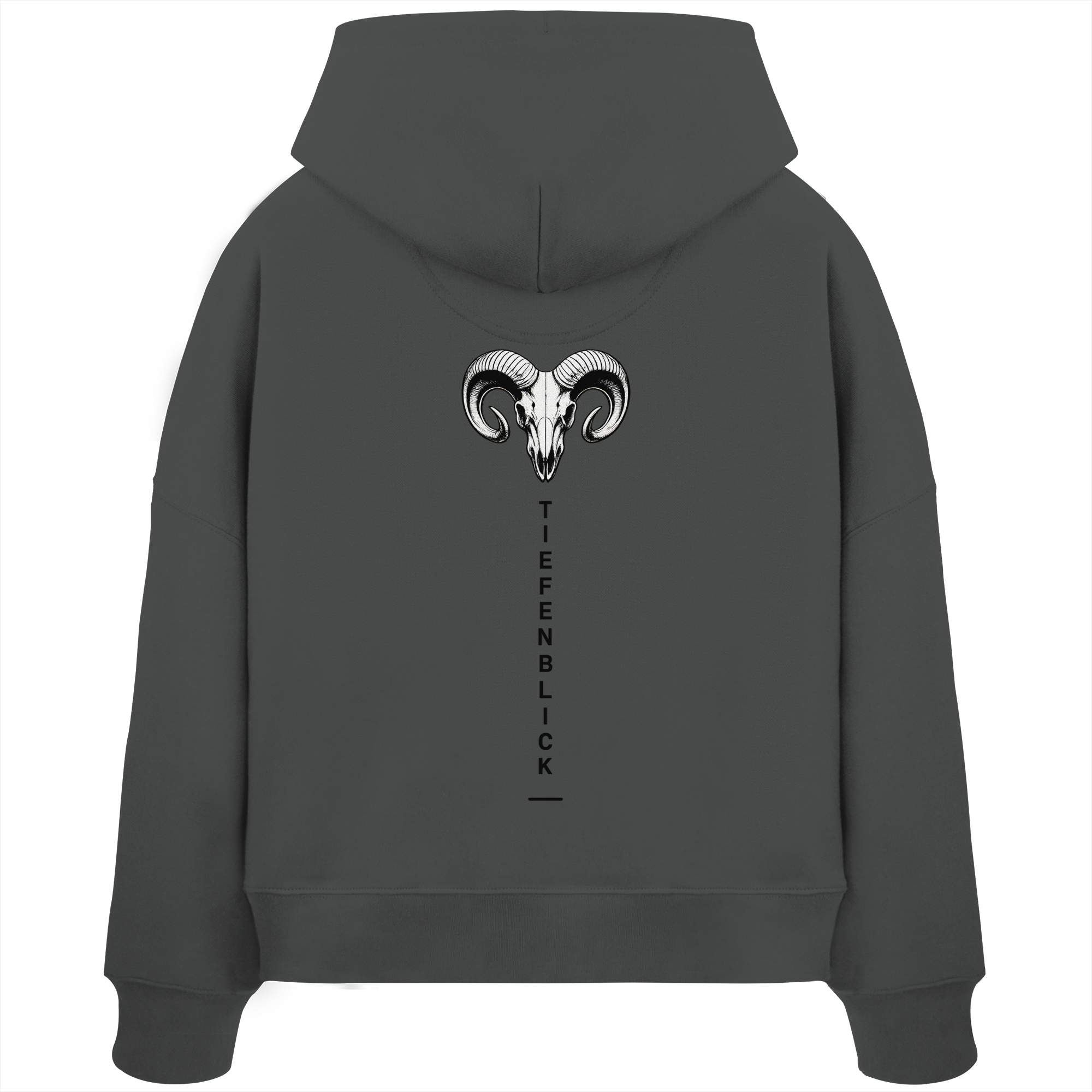 Tiefenblick Tiefenblick 1 Fun - Womens Organic Boxcut Hoodie