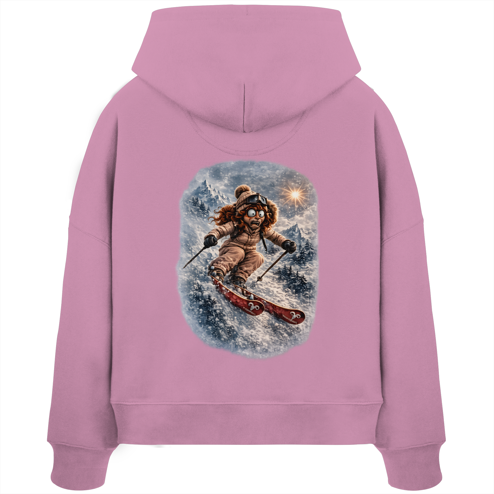 Tiefenblick Ski - Womens Organic Boxcut Hoodie