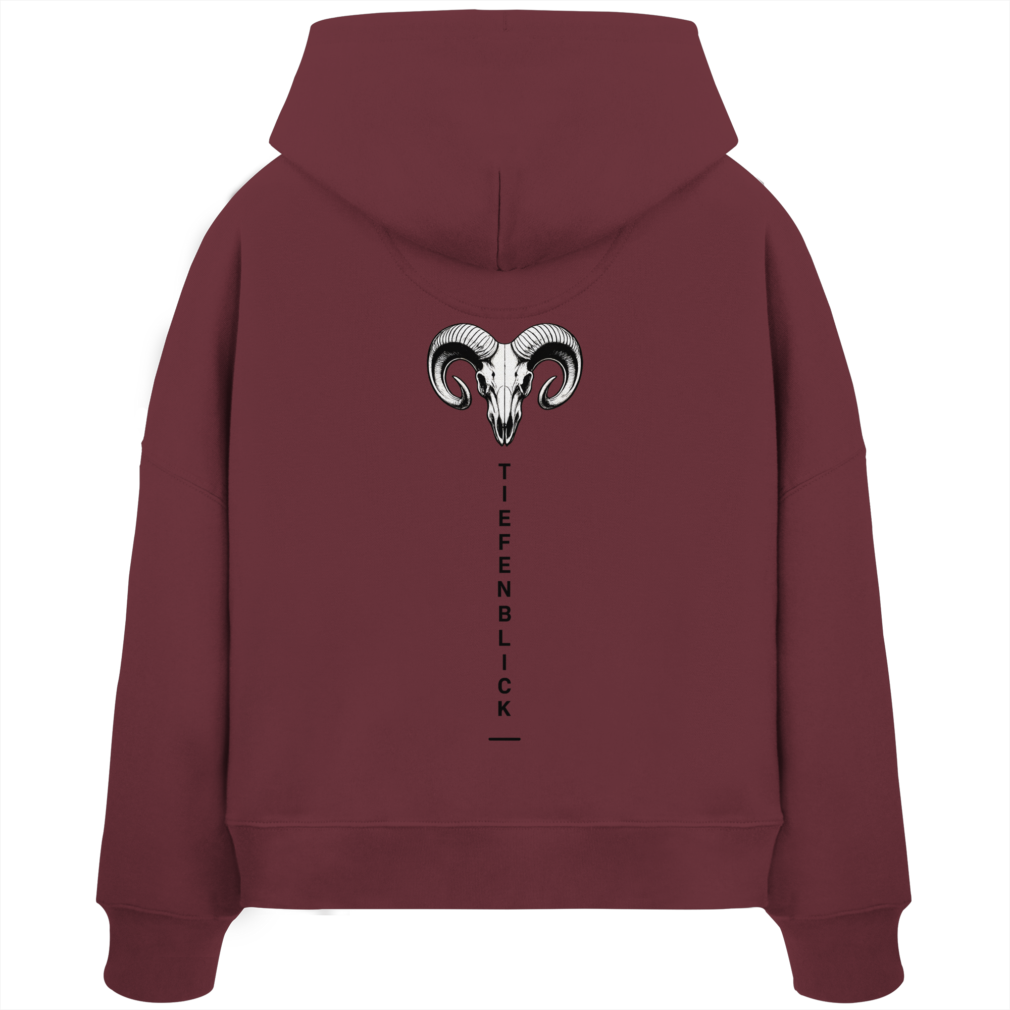 Tiefenblick Tiefenblick 1 Fun - Womens Organic Boxcut Hoodie
