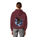 Tiefenblick Snowboarden Halfpipe - Womens Organic Boxcut Hoodie
