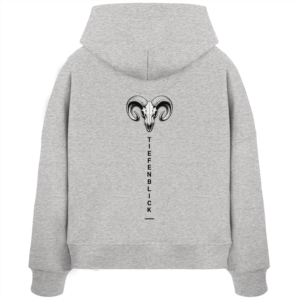 Tiefenblick Tiefenblick 1 Fun - Womens Organic Boxcut Hoodie