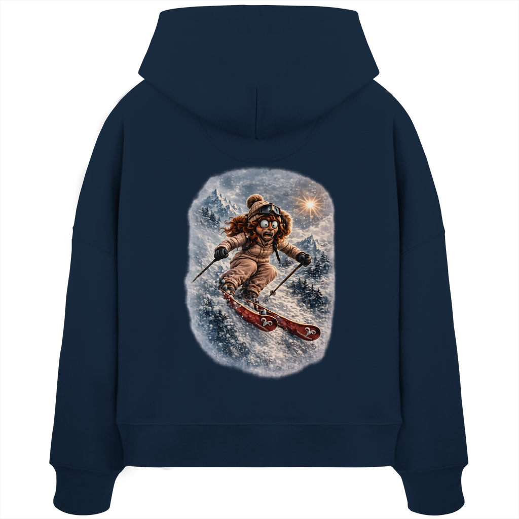 Tiefenblick Ski - Womens Organic Boxcut Hoodie