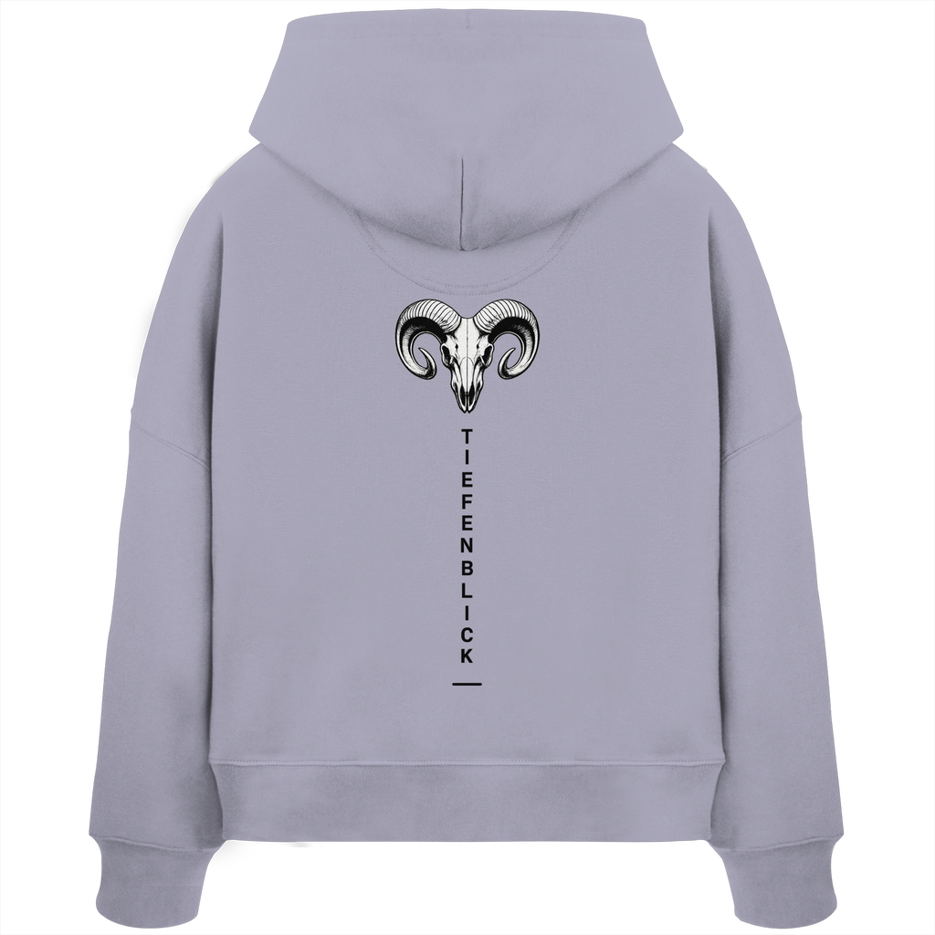 Tiefenblick Tiefenblick 1 Fun - Womens Organic Boxcut Hoodie