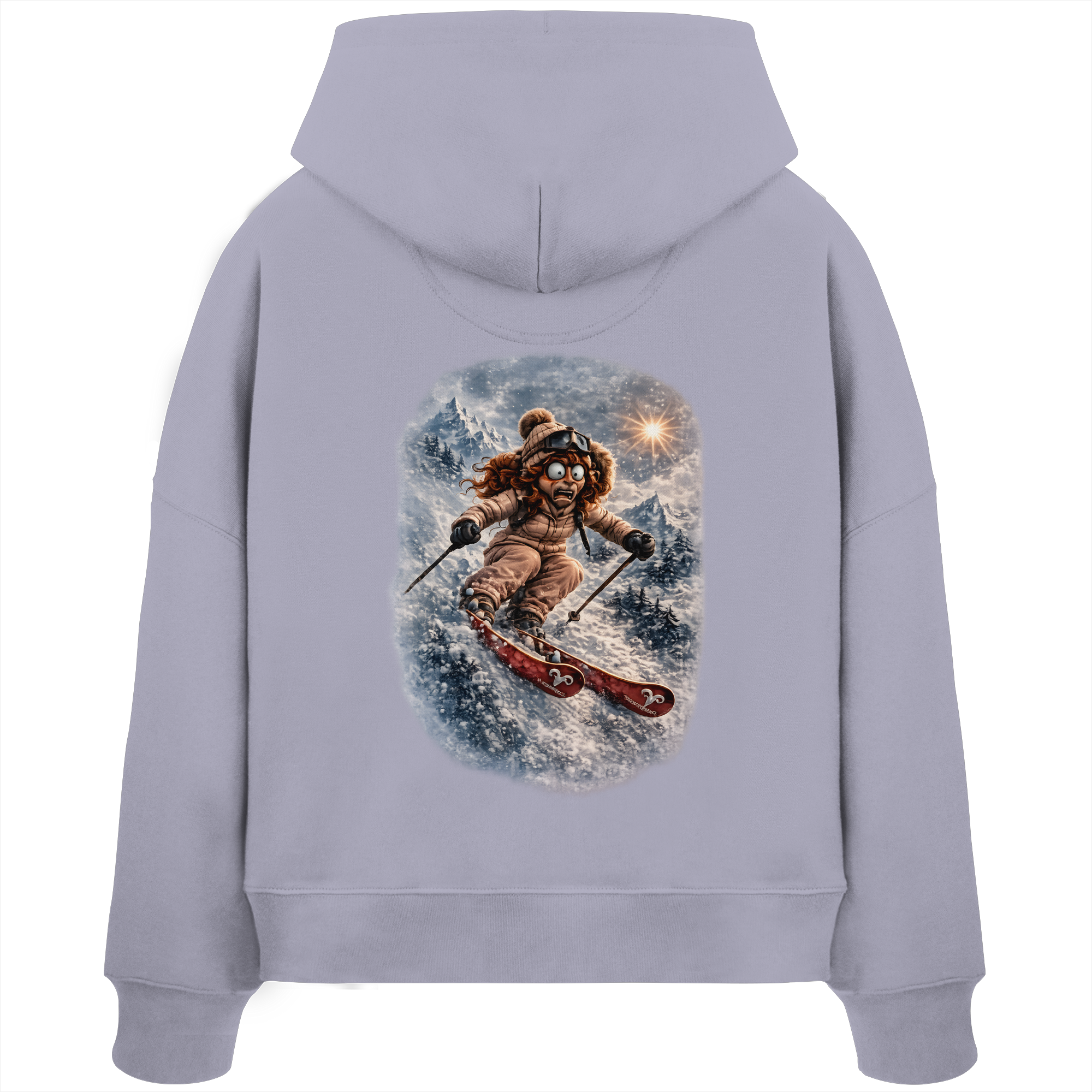 Tiefenblick Ski - Womens Organic Boxcut Hoodie