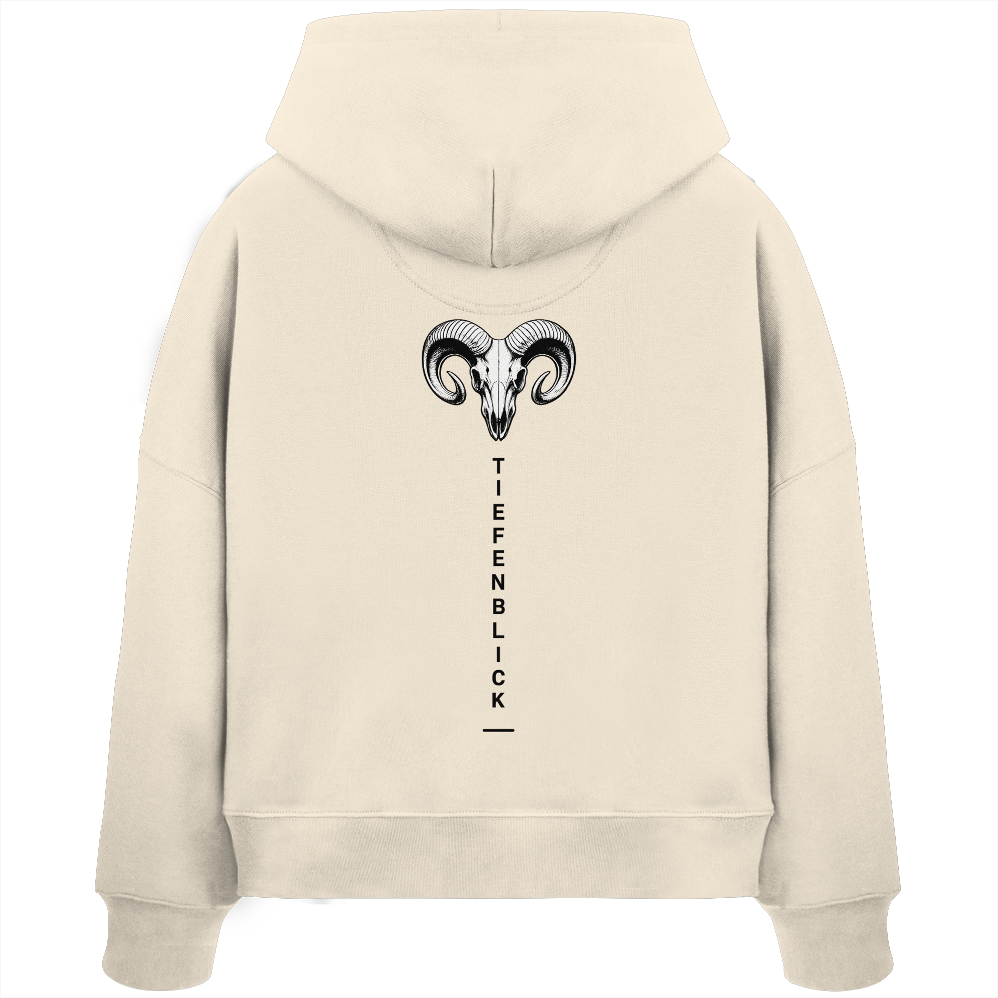 Tiefenblick Tiefenblick 1 Fun - Womens Organic Boxcut Hoodie