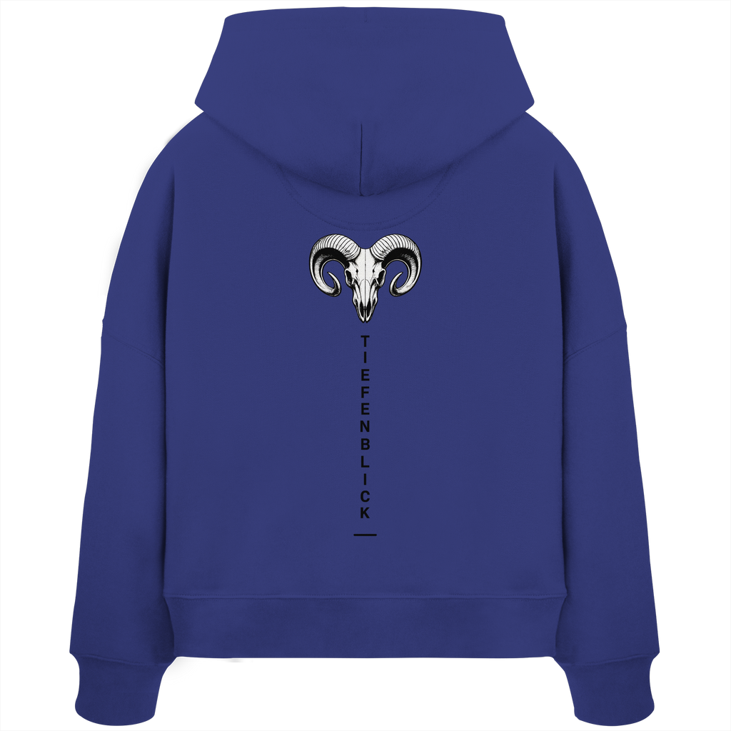 Tiefenblick Tiefenblick 1 Fun - Womens Organic Boxcut Hoodie