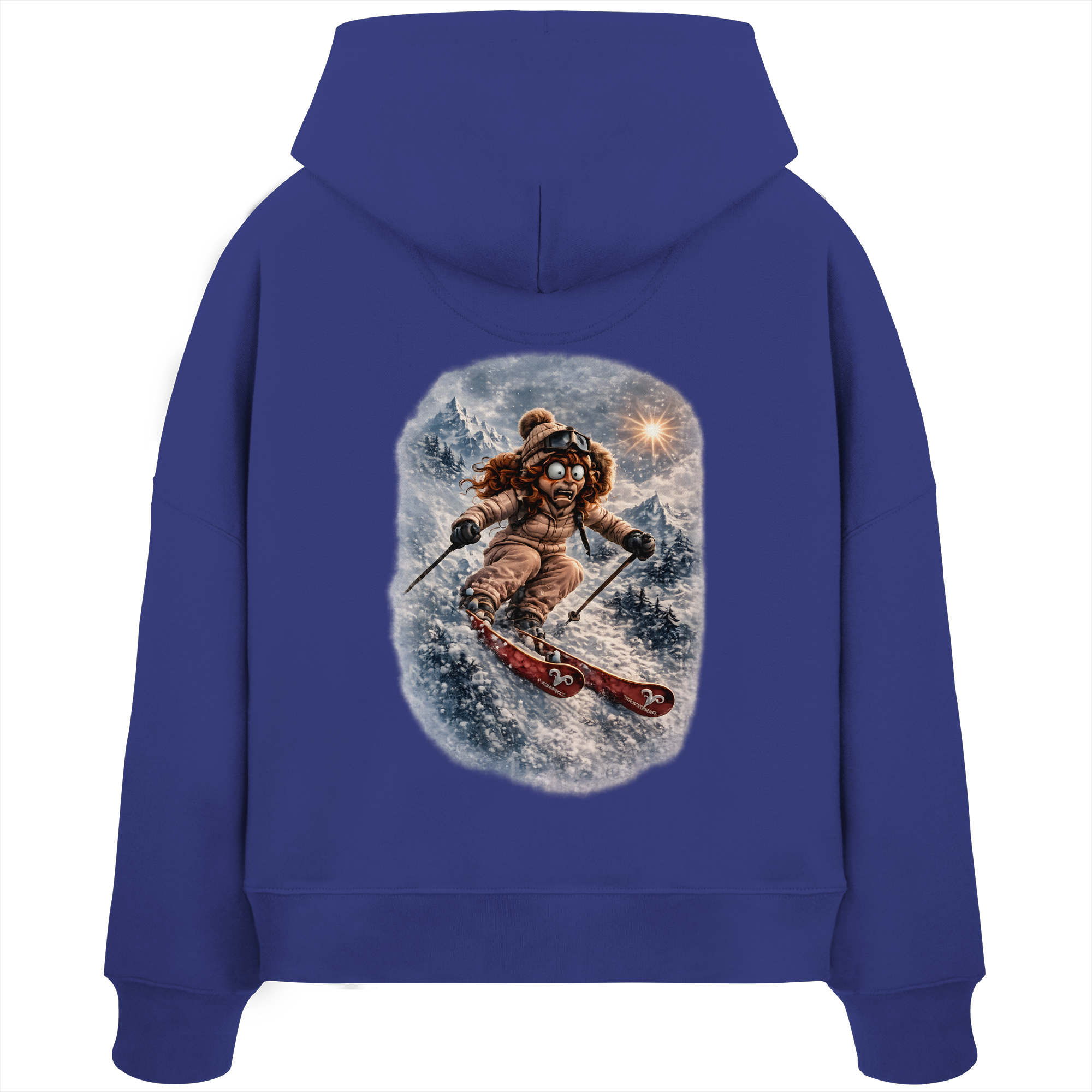 Tiefenblick Ski - Womens Organic Boxcut Hoodie
