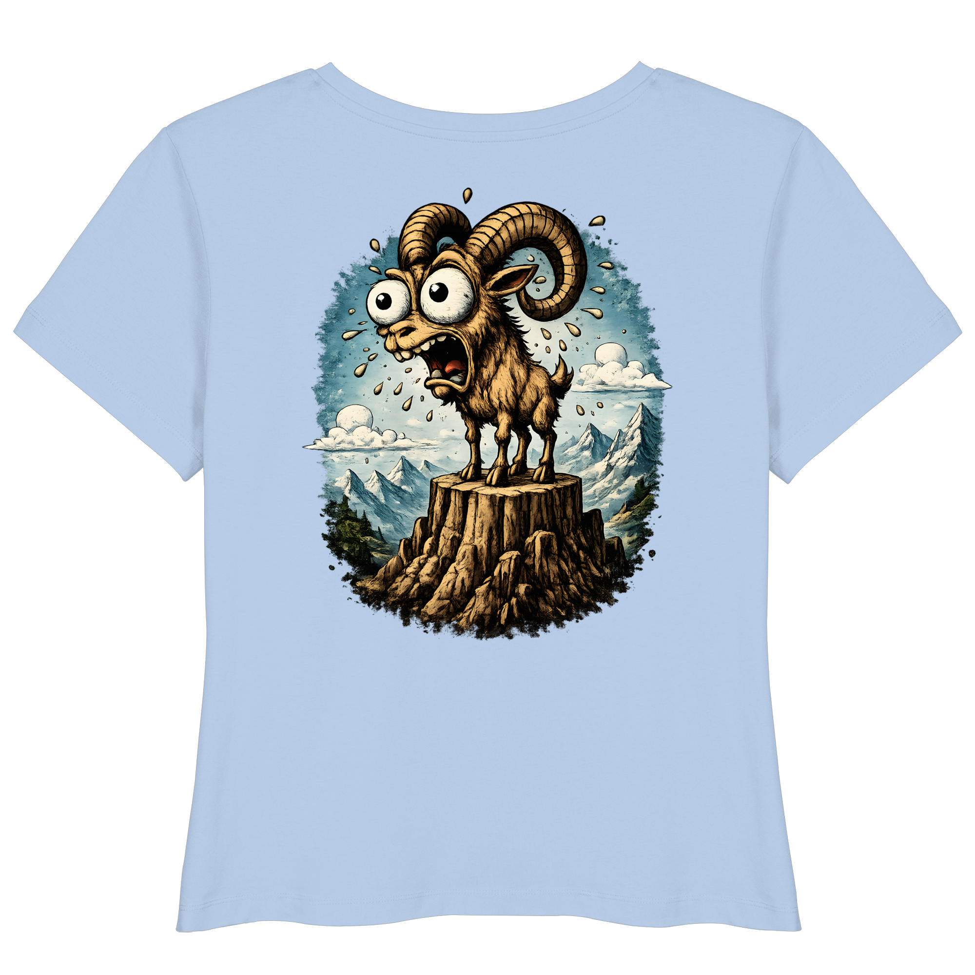 Tiefenblick Tiefe Fun - Womens Organic Lightweight T-Shirt