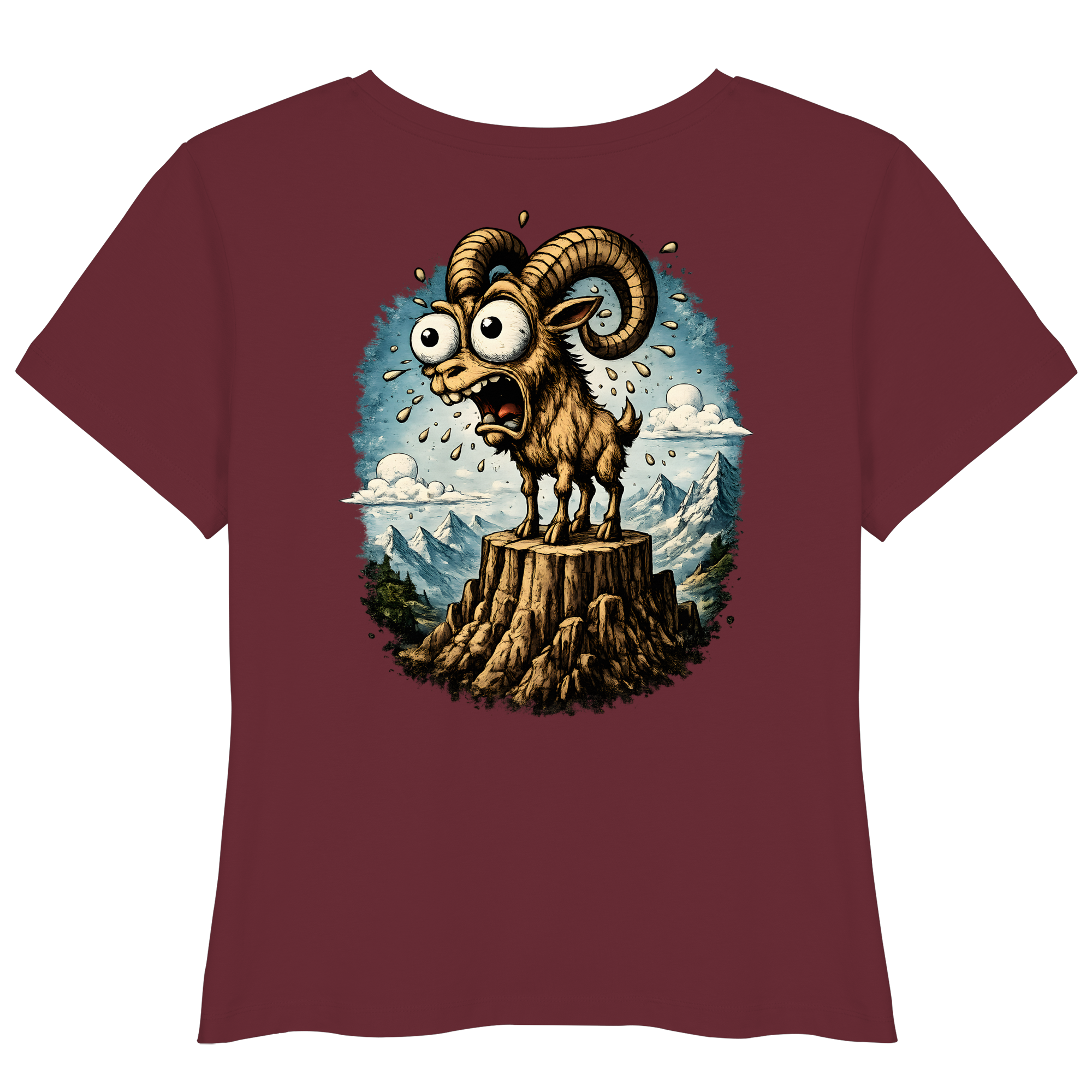 Tiefenblick Tiefe Fun - Womens Organic Lightweight T-Shirt