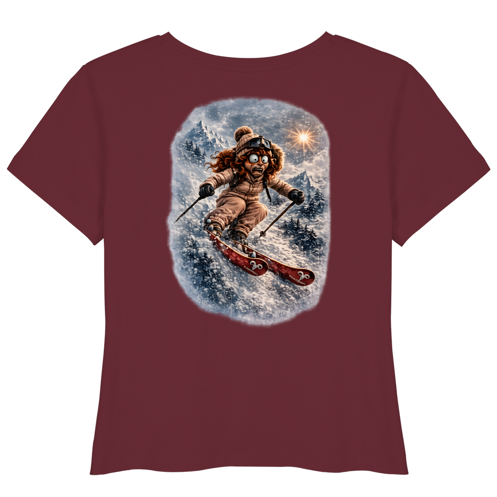 Tiefenblick Ski - Womens Organic Lightweight T-Shirt