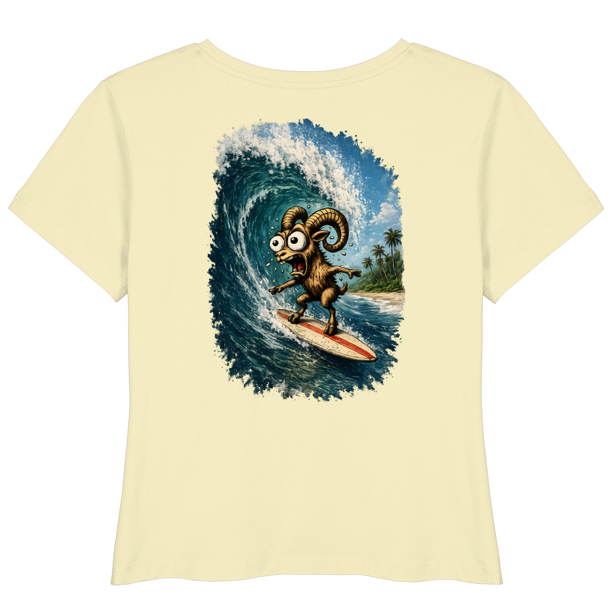 Tiefenblick Urlaub Fun  - Womens Organic Lightweight T-Shirt