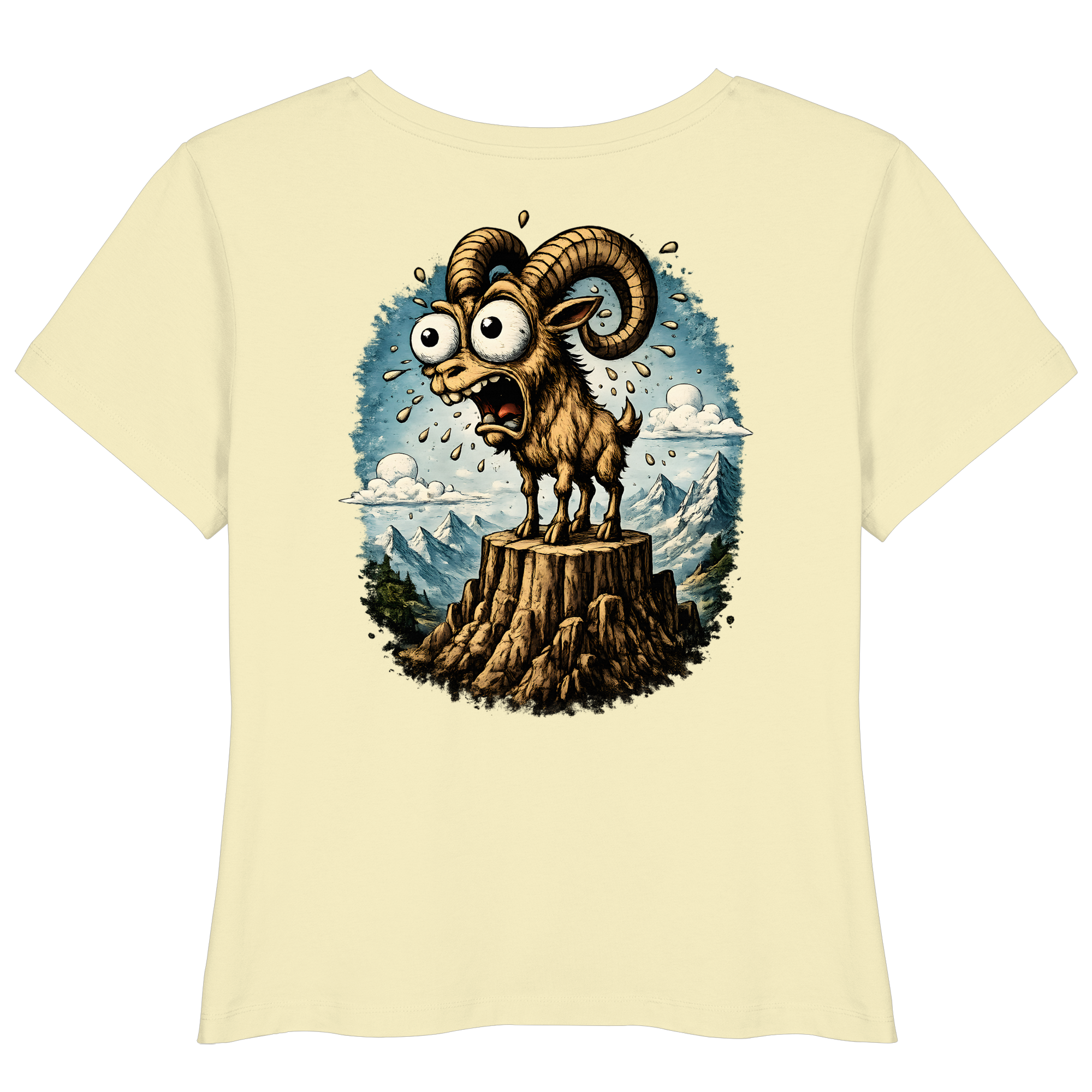 Tiefenblick Tiefe Fun - Womens Organic Lightweight T-Shirt