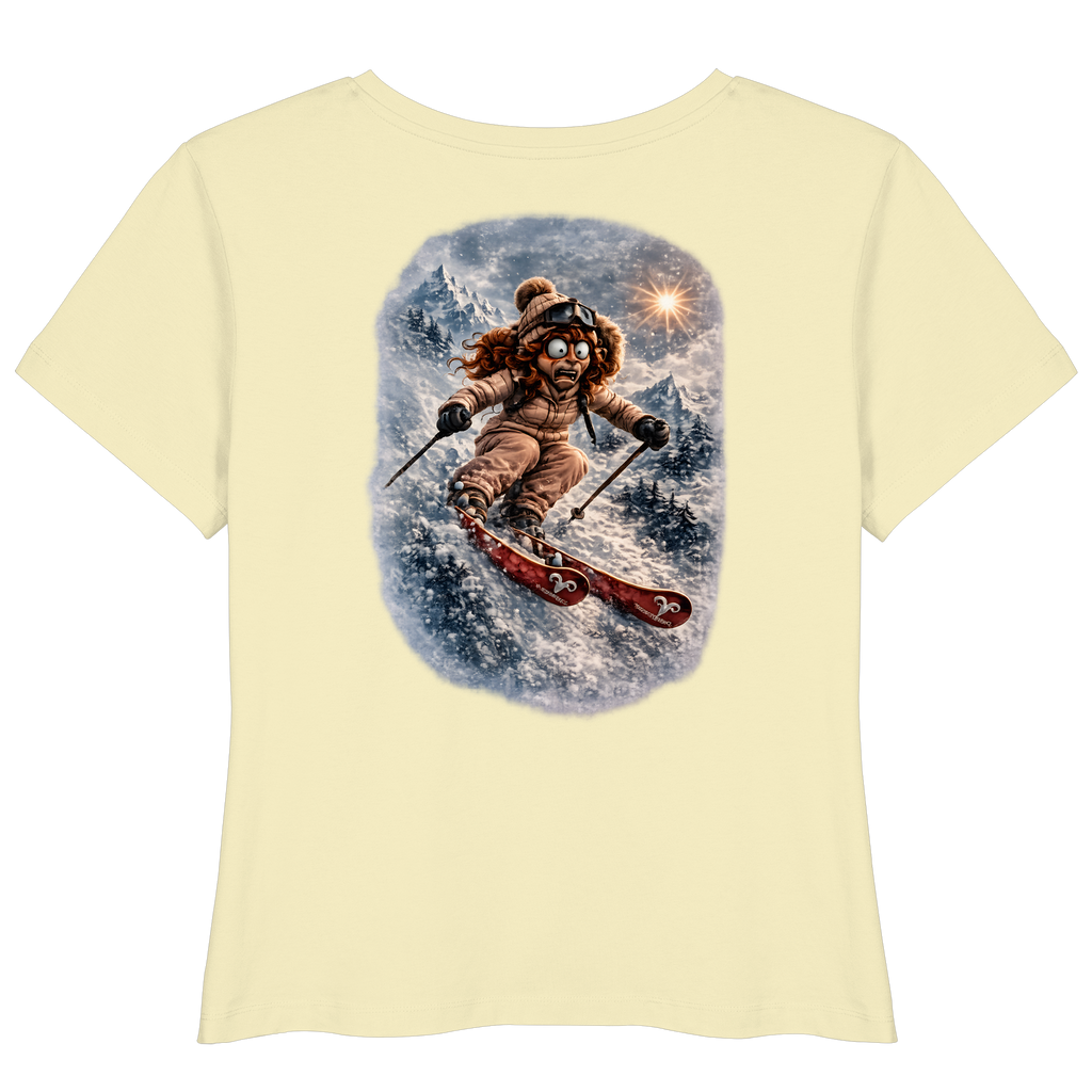 Tiefenblick Ski - Womens Organic Lightweight T-Shirt