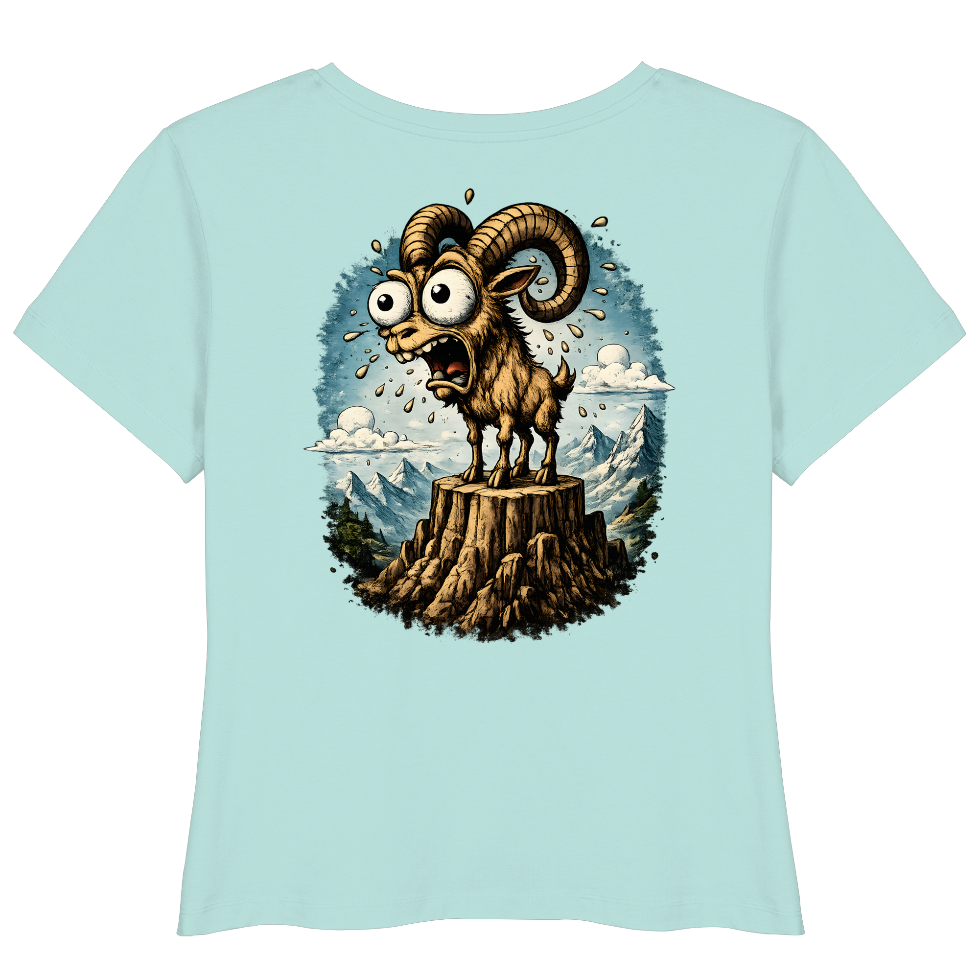 Tiefenblick Tiefe Fun - Womens Organic Lightweight T-Shirt