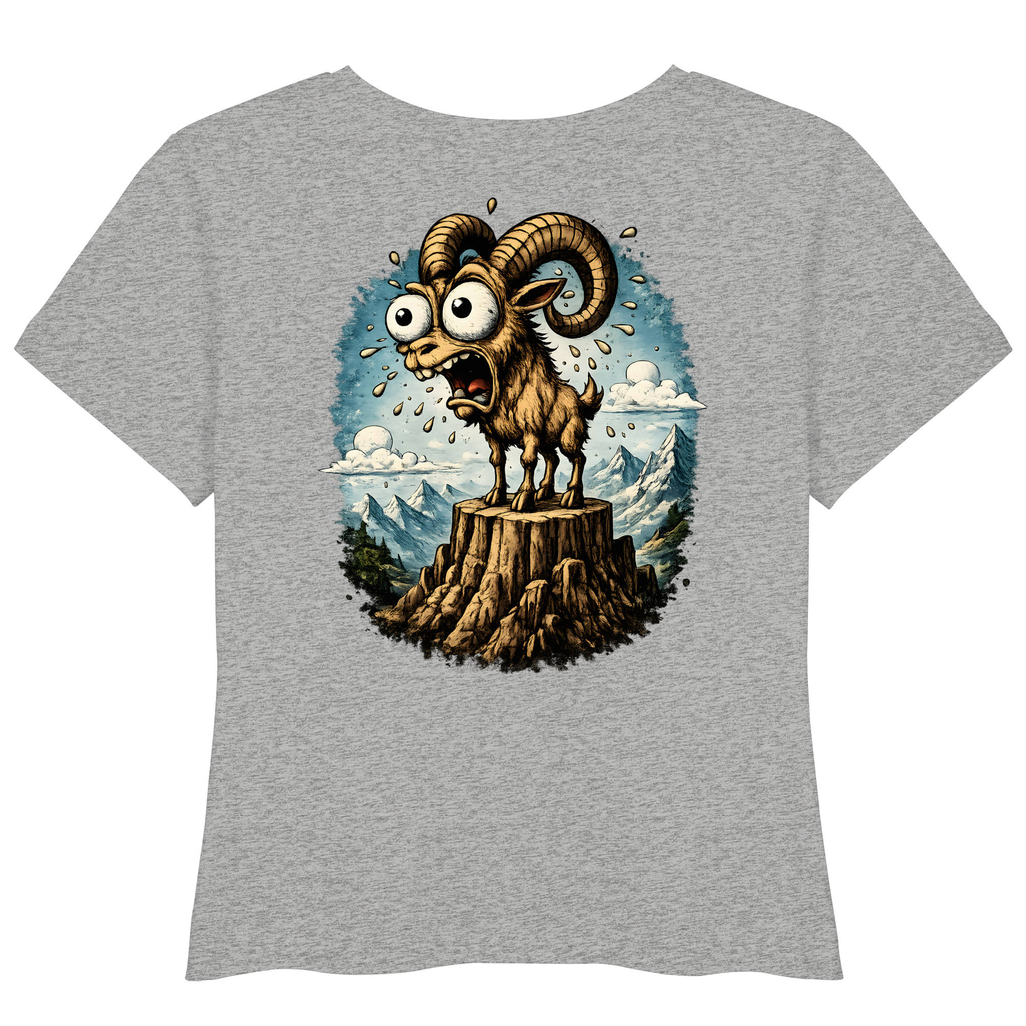 Tiefenblick Tiefe Fun - Womens Organic Lightweight T-Shirt