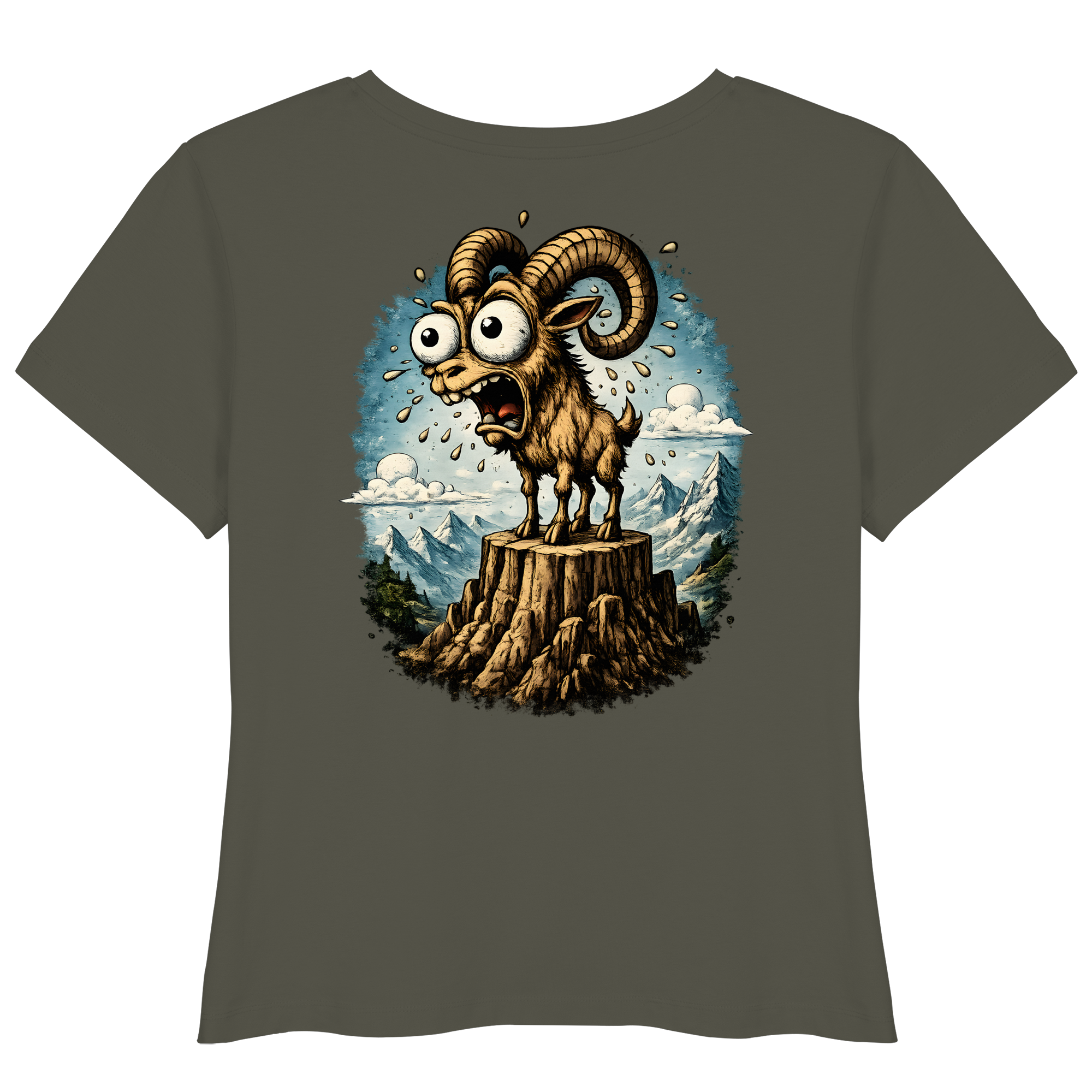 Tiefenblick Tiefe Fun - Womens Organic Lightweight T-Shirt