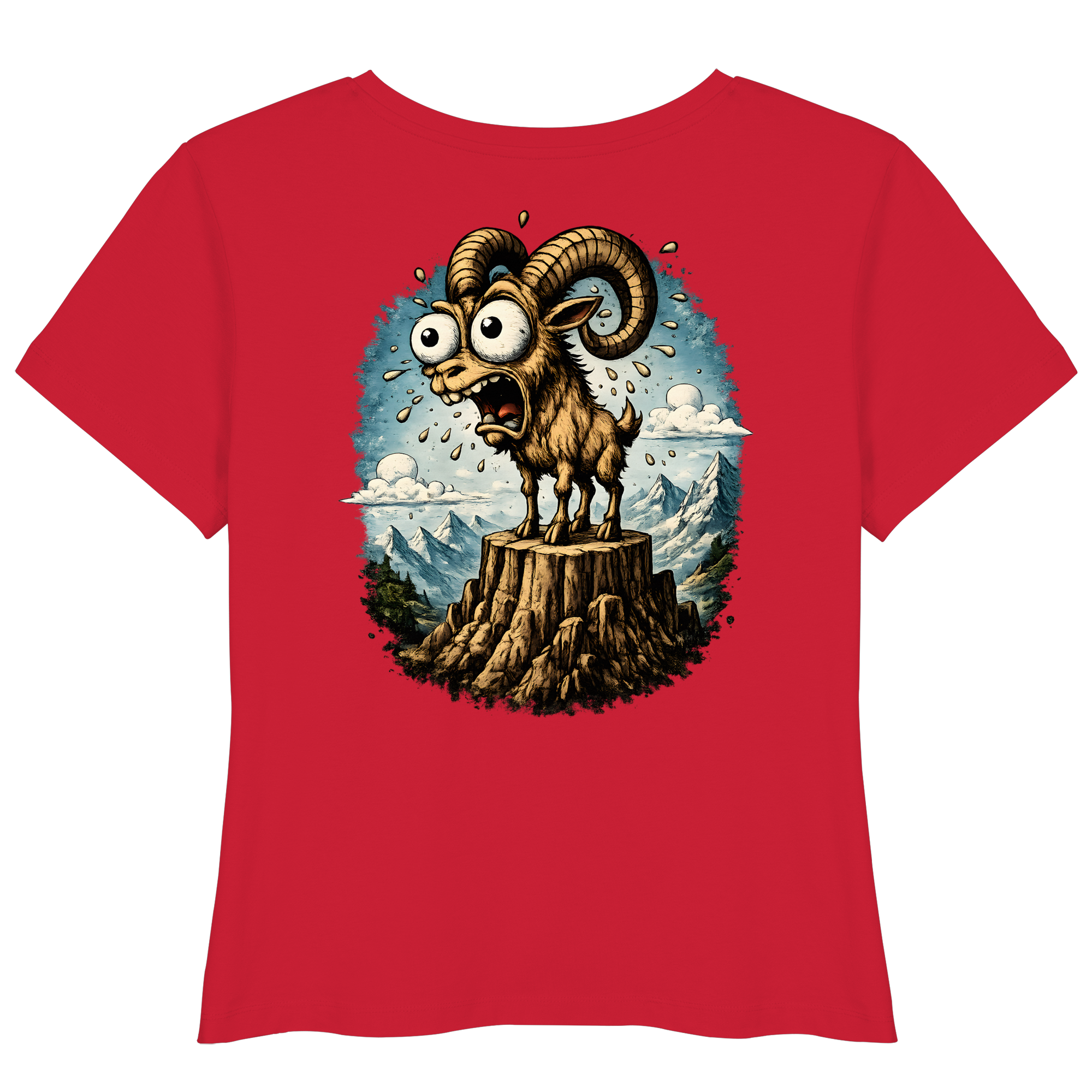 Tiefenblick Tiefe Fun - Womens Organic Lightweight T-Shirt