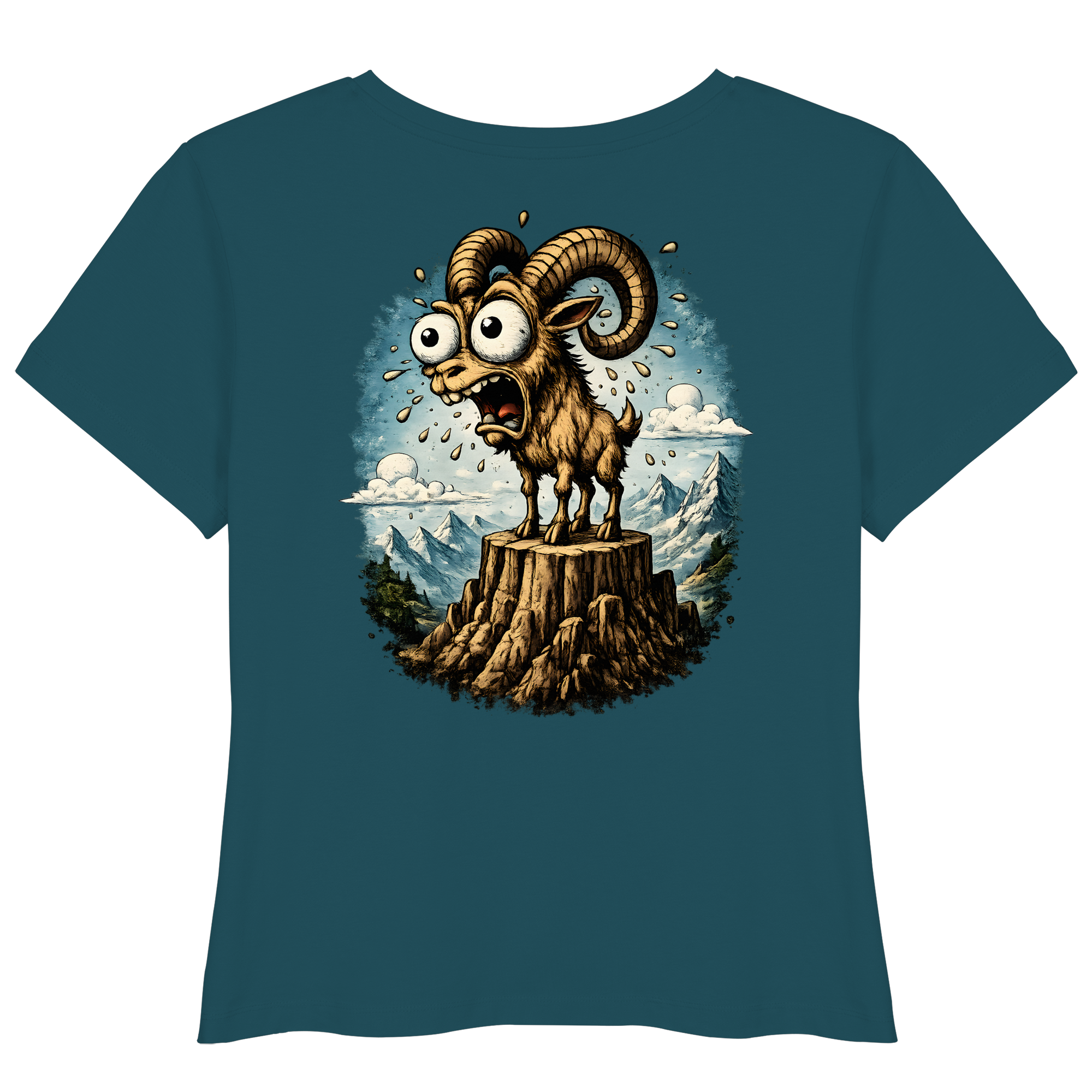Tiefenblick Tiefe Fun - Womens Organic Lightweight T-Shirt