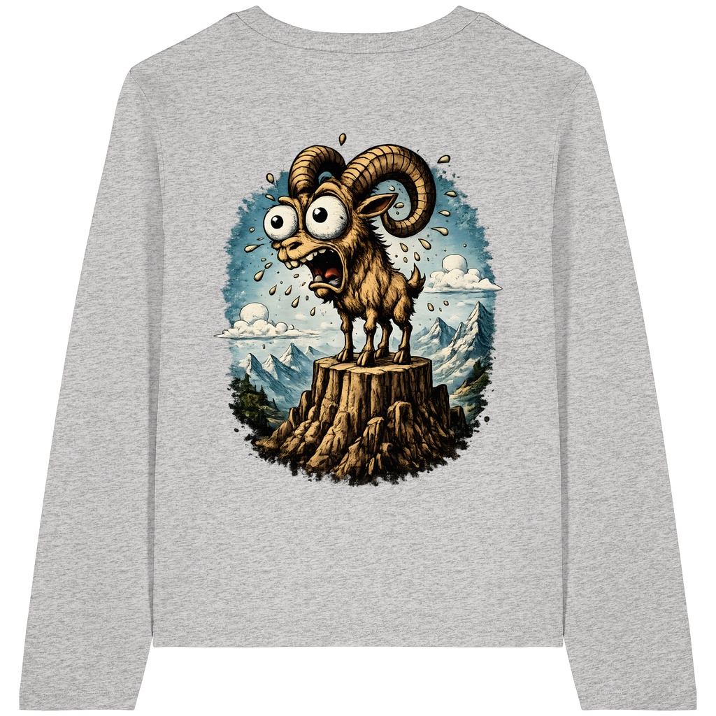Tiefenblick Tiefe Fun  - Womens Organic Longsleeve T-Shirt