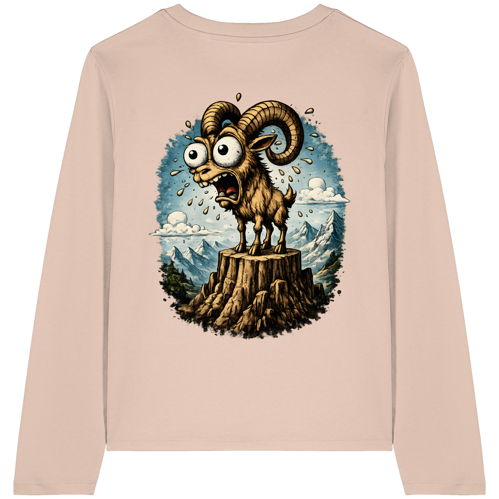 Tiefenblick Tiefe Fun  - Womens Organic Longsleeve T-Shirt