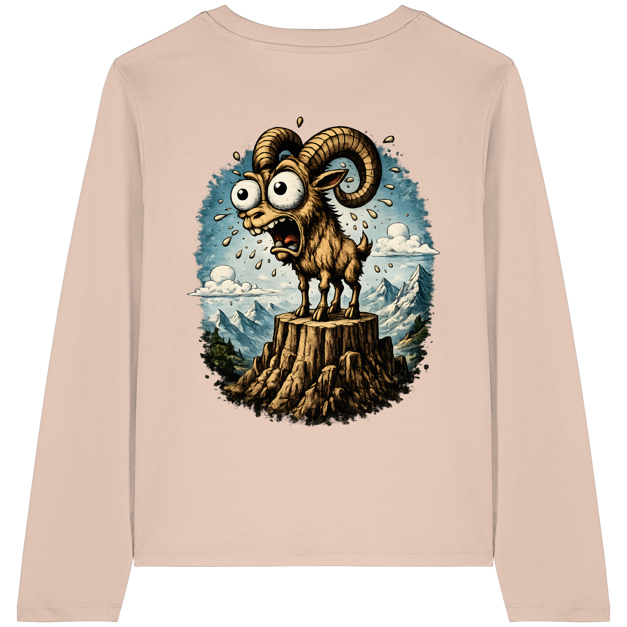 Tiefenblick Tiefe Fun  - Womens Organic Longsleeve T-Shirt