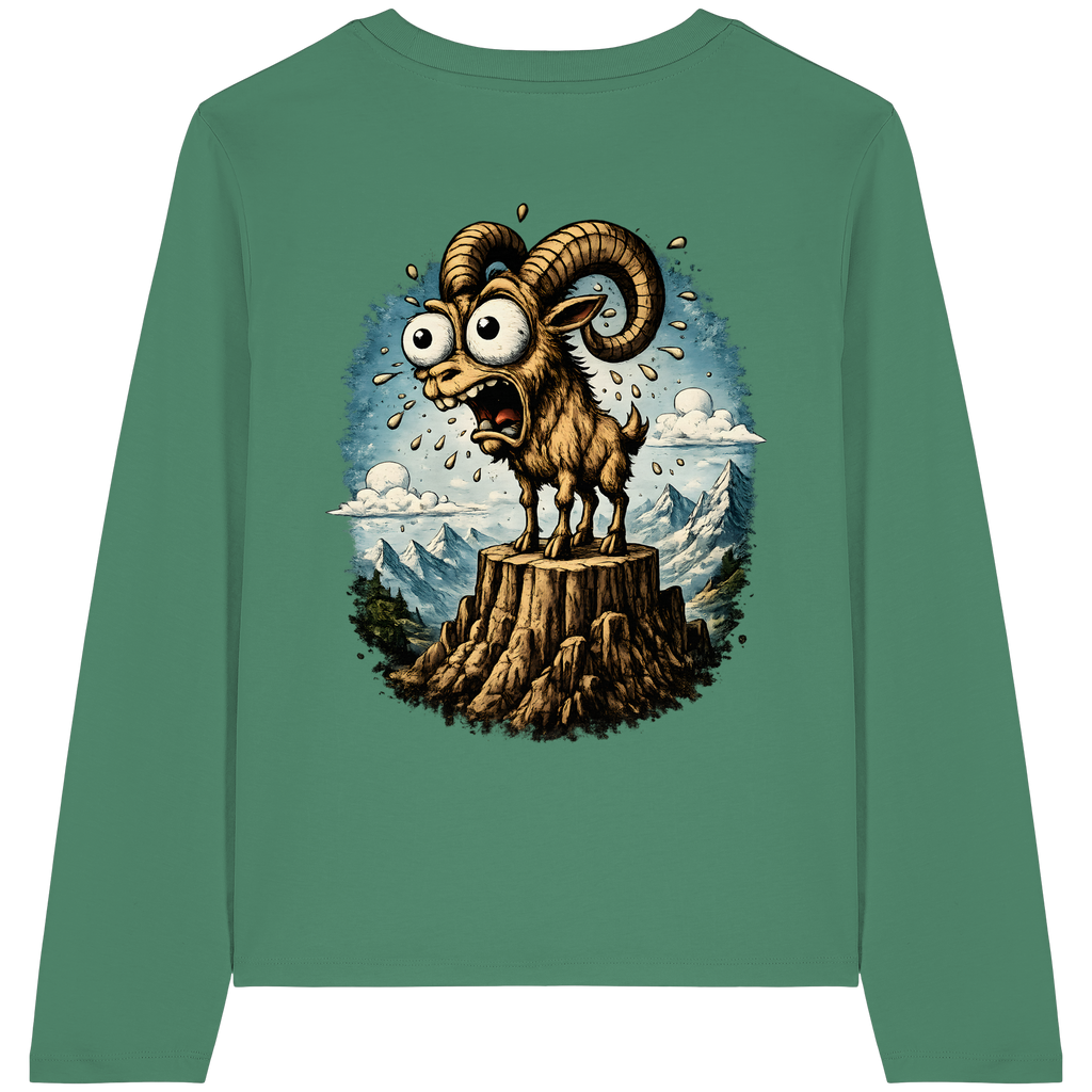 Tiefenblick Tiefe Fun  - Womens Organic Longsleeve T-Shirt