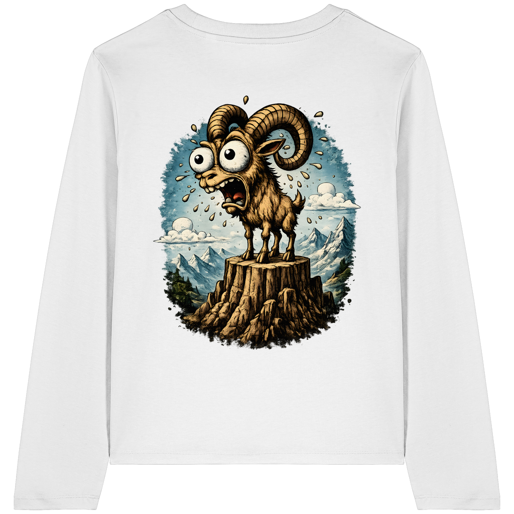 Tiefenblick Tiefe Fun  - Womens Organic Longsleeve T-Shirt