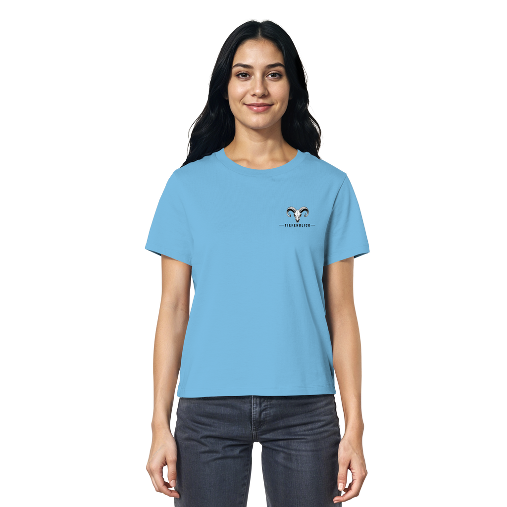 Tiefenblick Wandern Herz - Ladies Organic Shirt