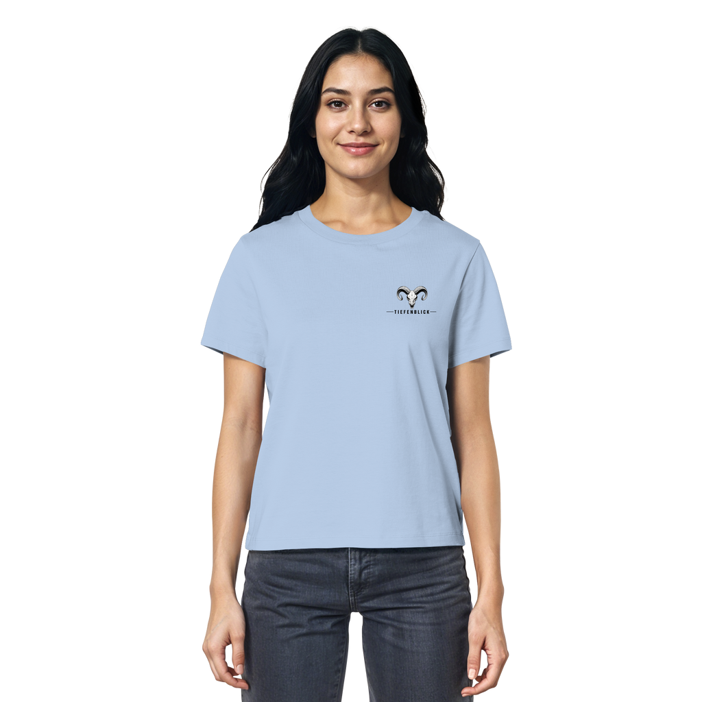 Tiefenblick Wandern Herz - Ladies Organic Shirt