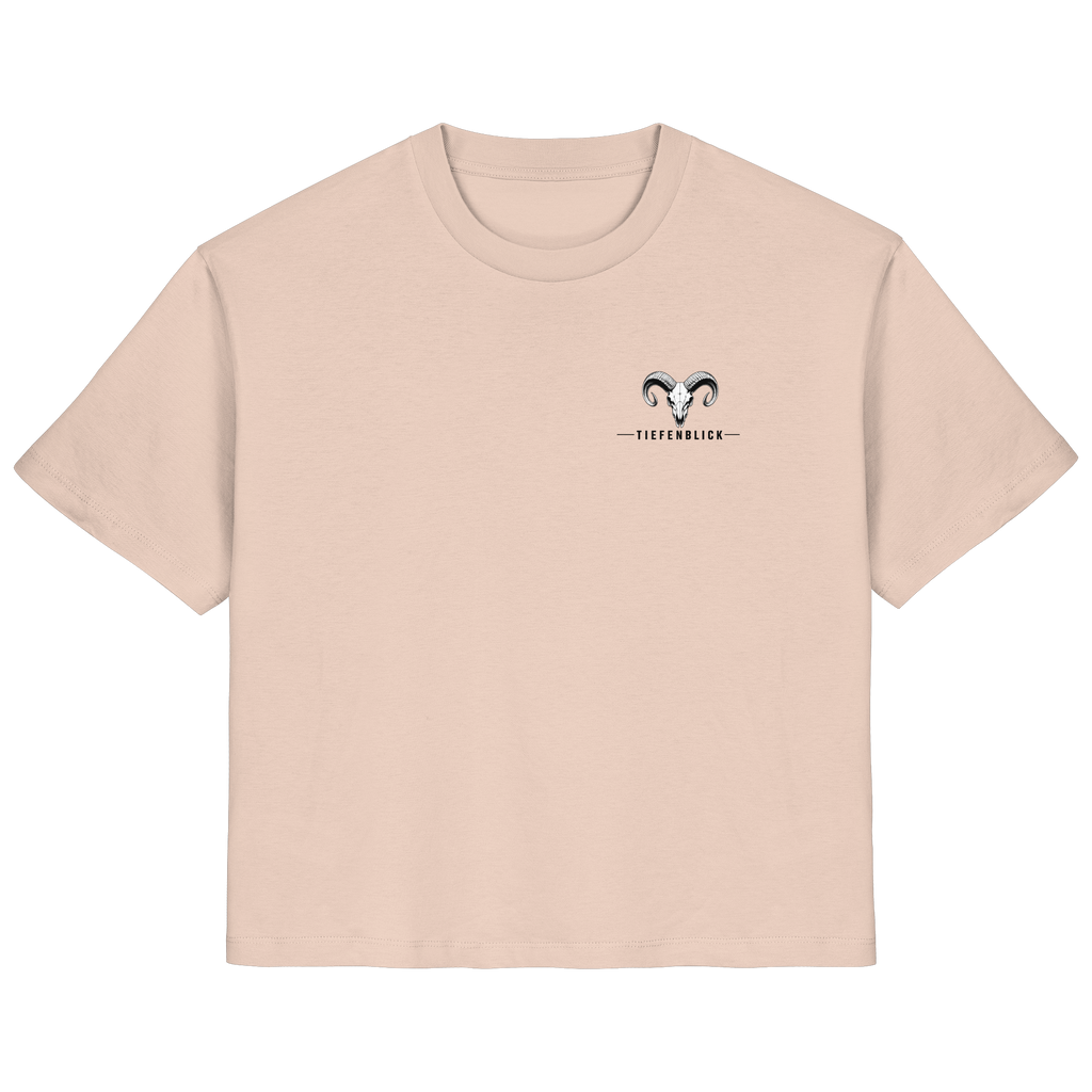 Tiefenblick T Shirt Paraglider (Frau) - Ladies Organic Shirt