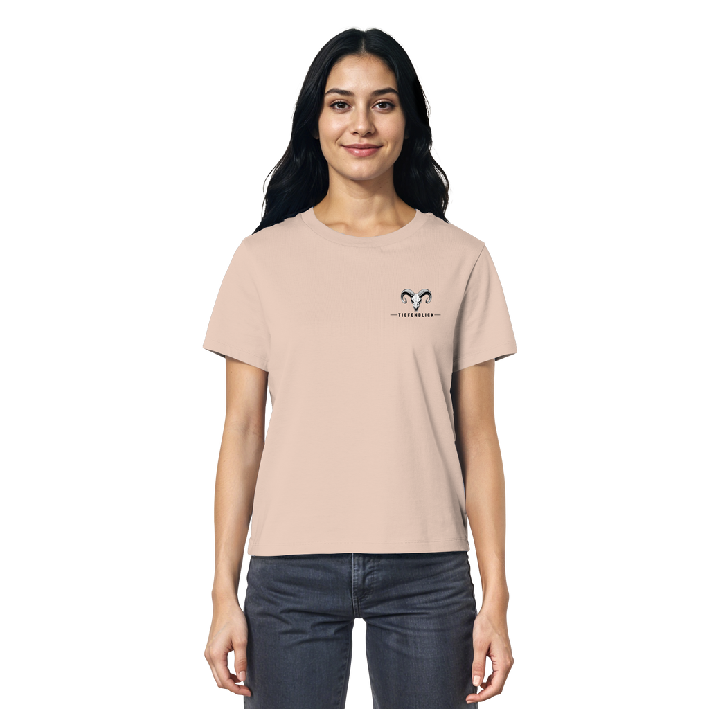 Tiefenblick Wandern Herz - Ladies Organic Shirt