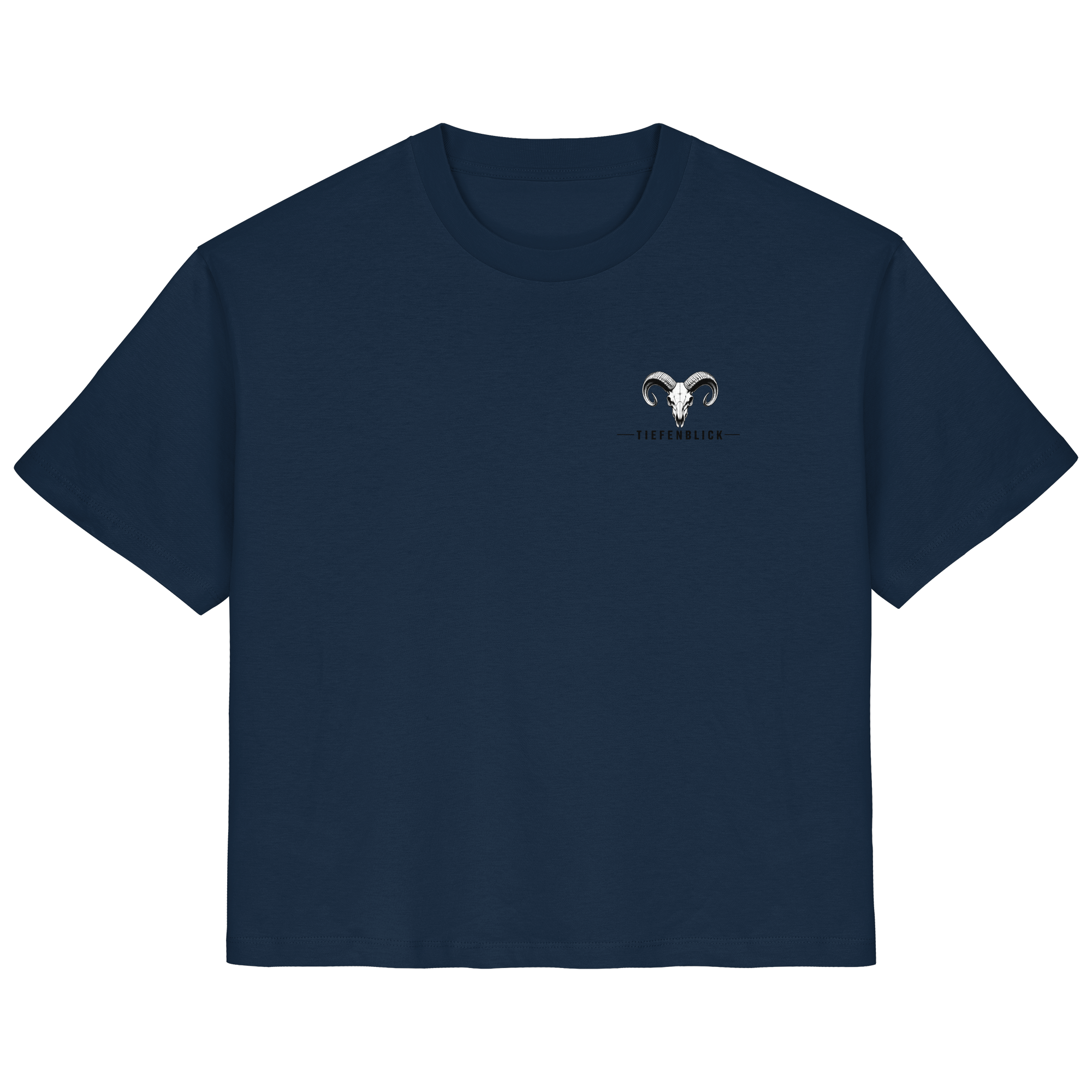 Tiefenblick Snowboarden Halfpipe - Ladies Organic Shirt