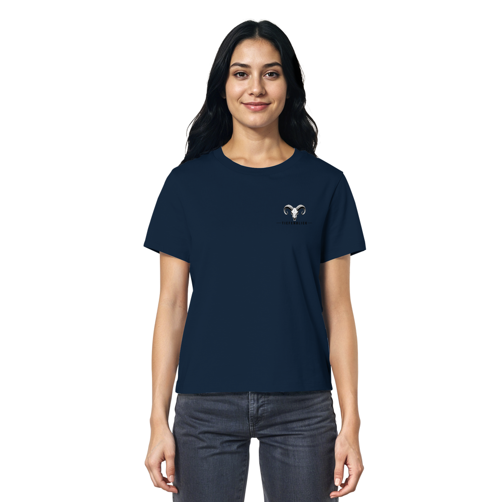 Tiefenblick Wandern Herz - Ladies Organic Shirt