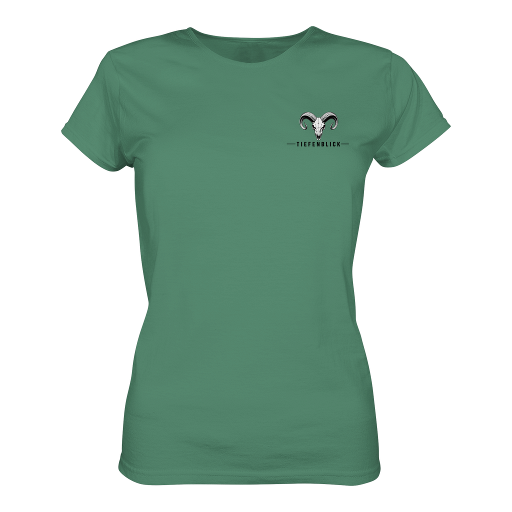 Tiefenblick Wandern Herz - Ladies Organic Shirt