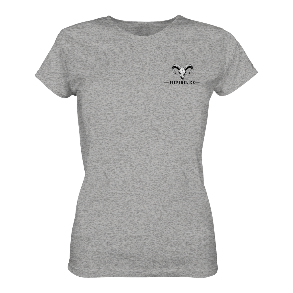 Tiefenblick Wandern Herz - Ladies Organic Shirt