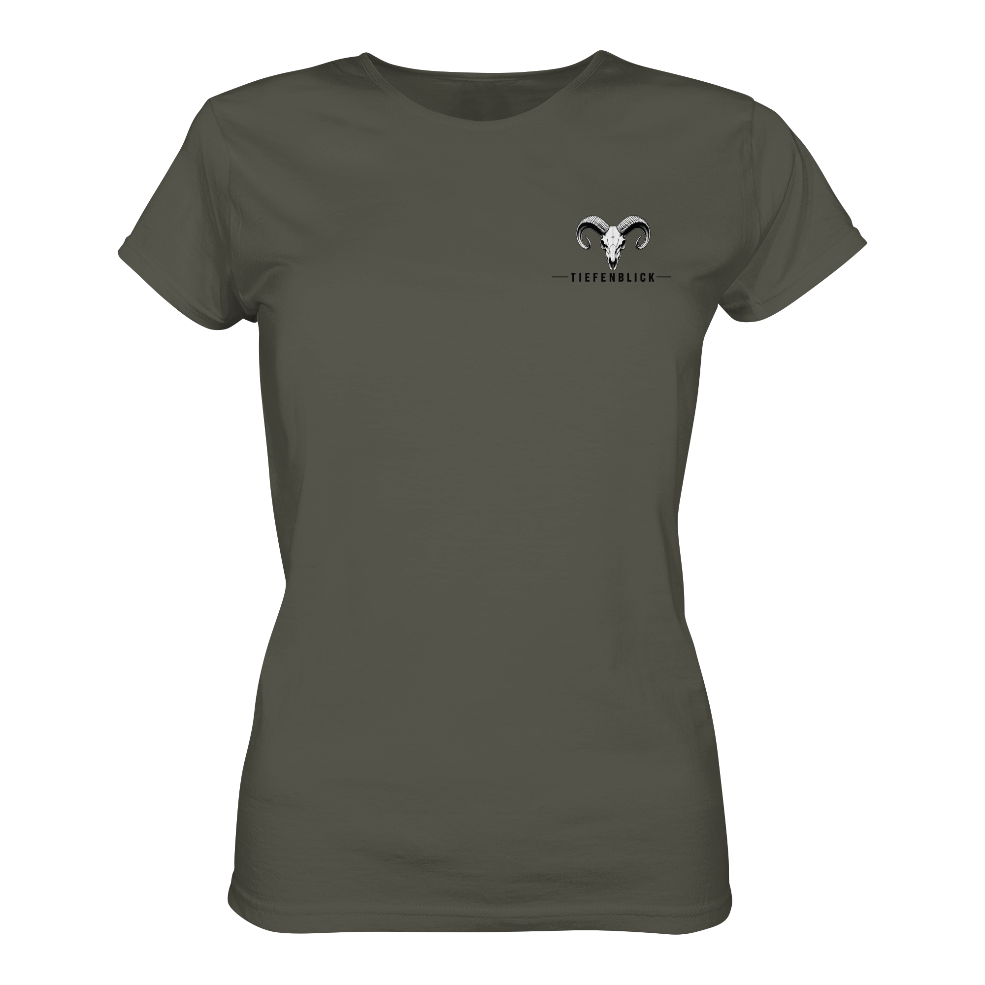 Tiefenblick Wandern Herz - Ladies Organic Shirt